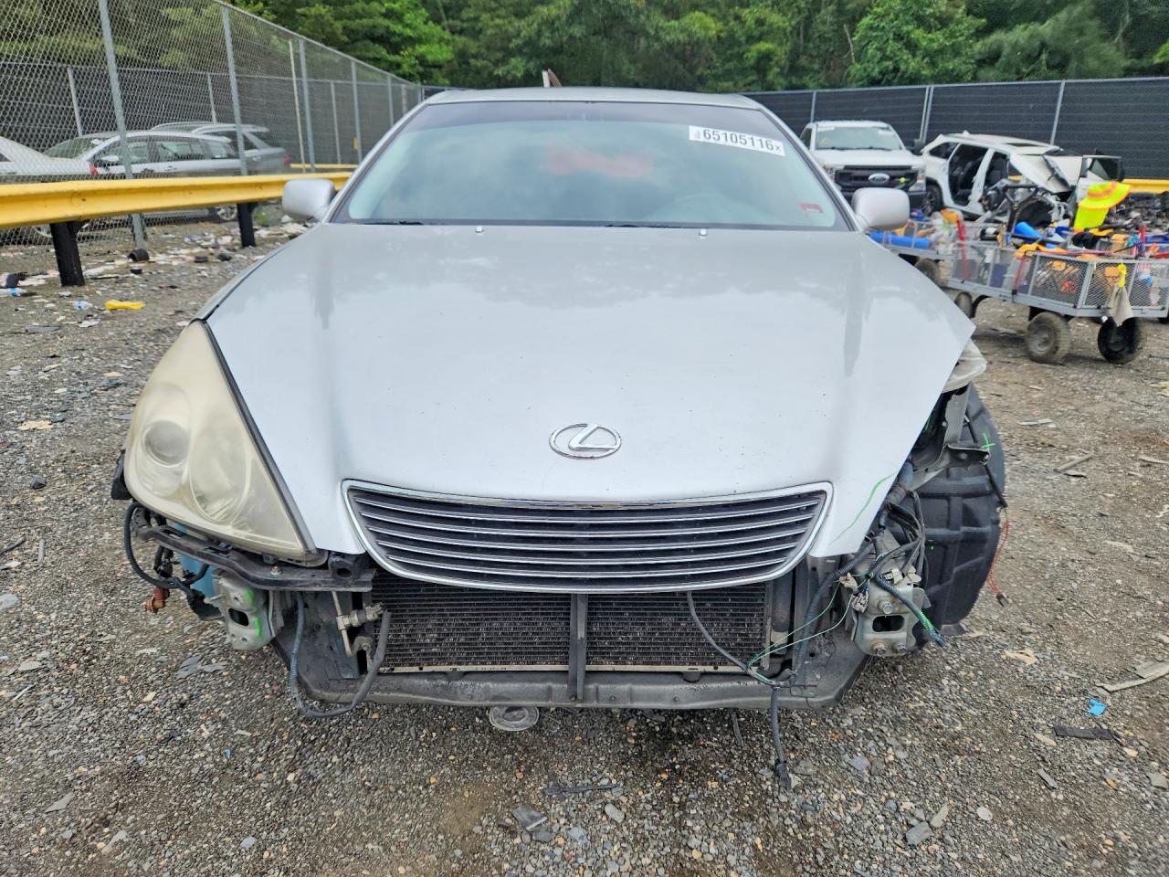 2006 Lexus Es 330 Silver vin: JTHBA30GX65156867