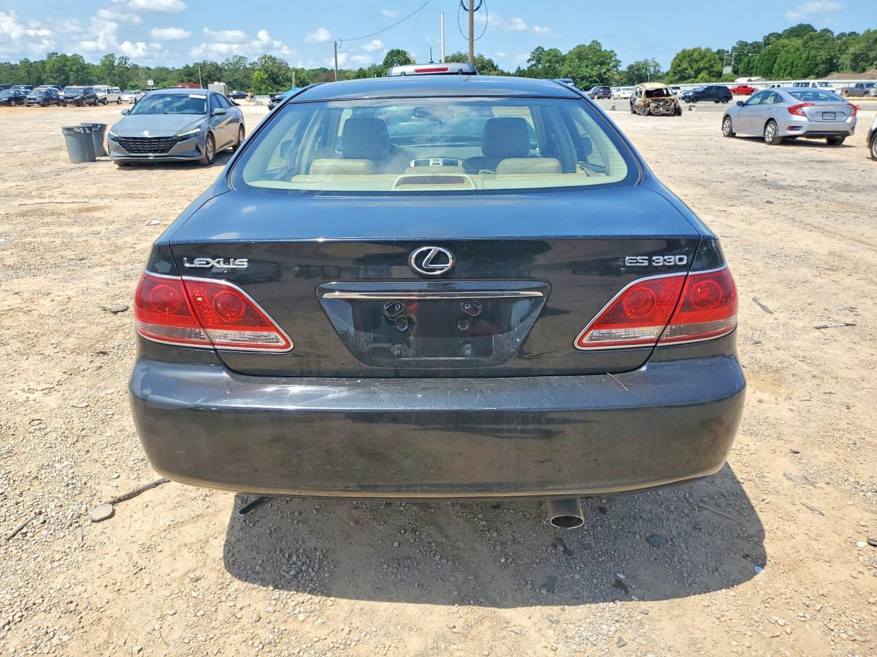 2006 Lexus Es 330 Black vin: JTHBA30GX65160448