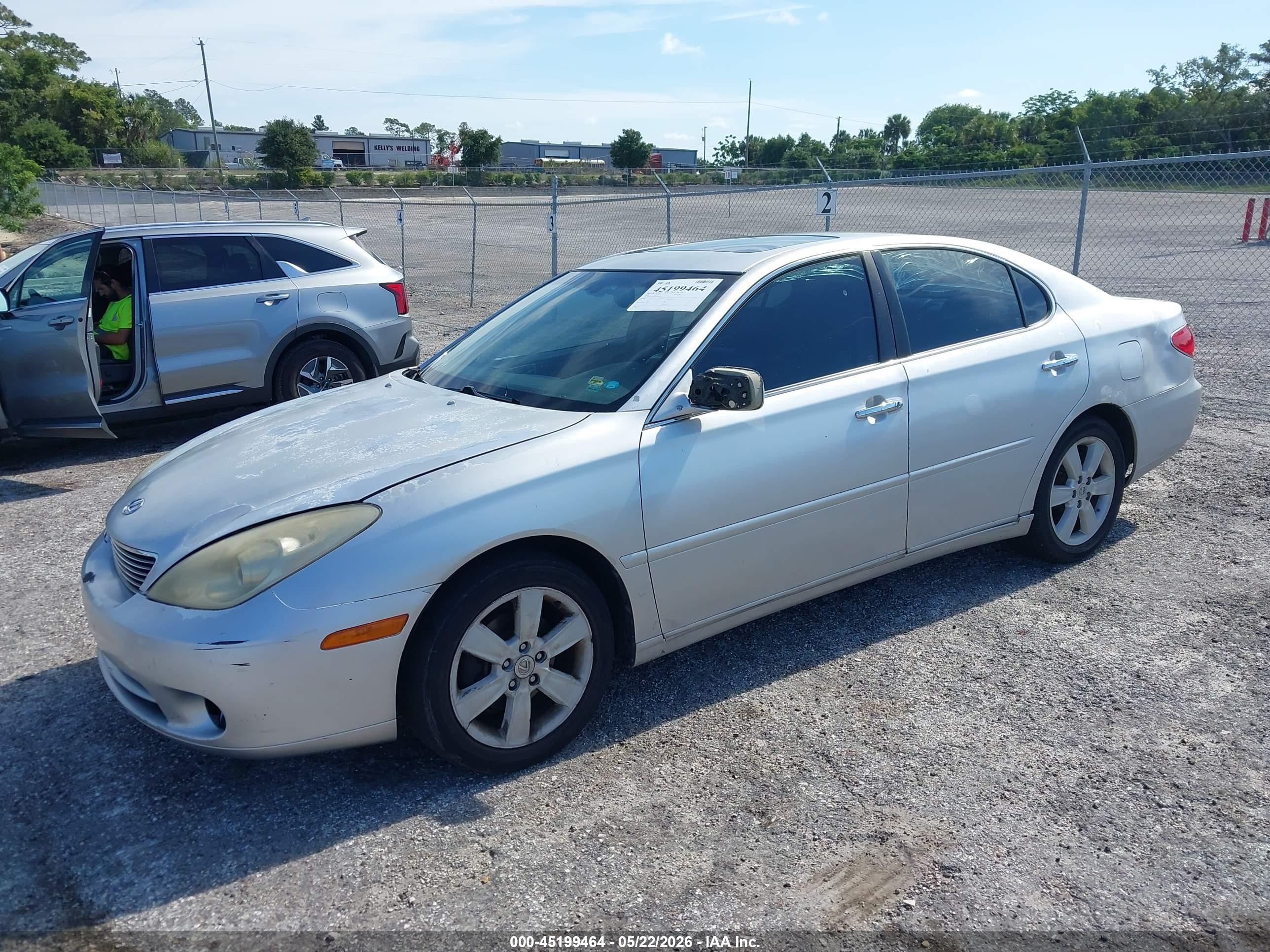 2006 Lexus Es 330 Silver vin: JTHBA30GX65176102