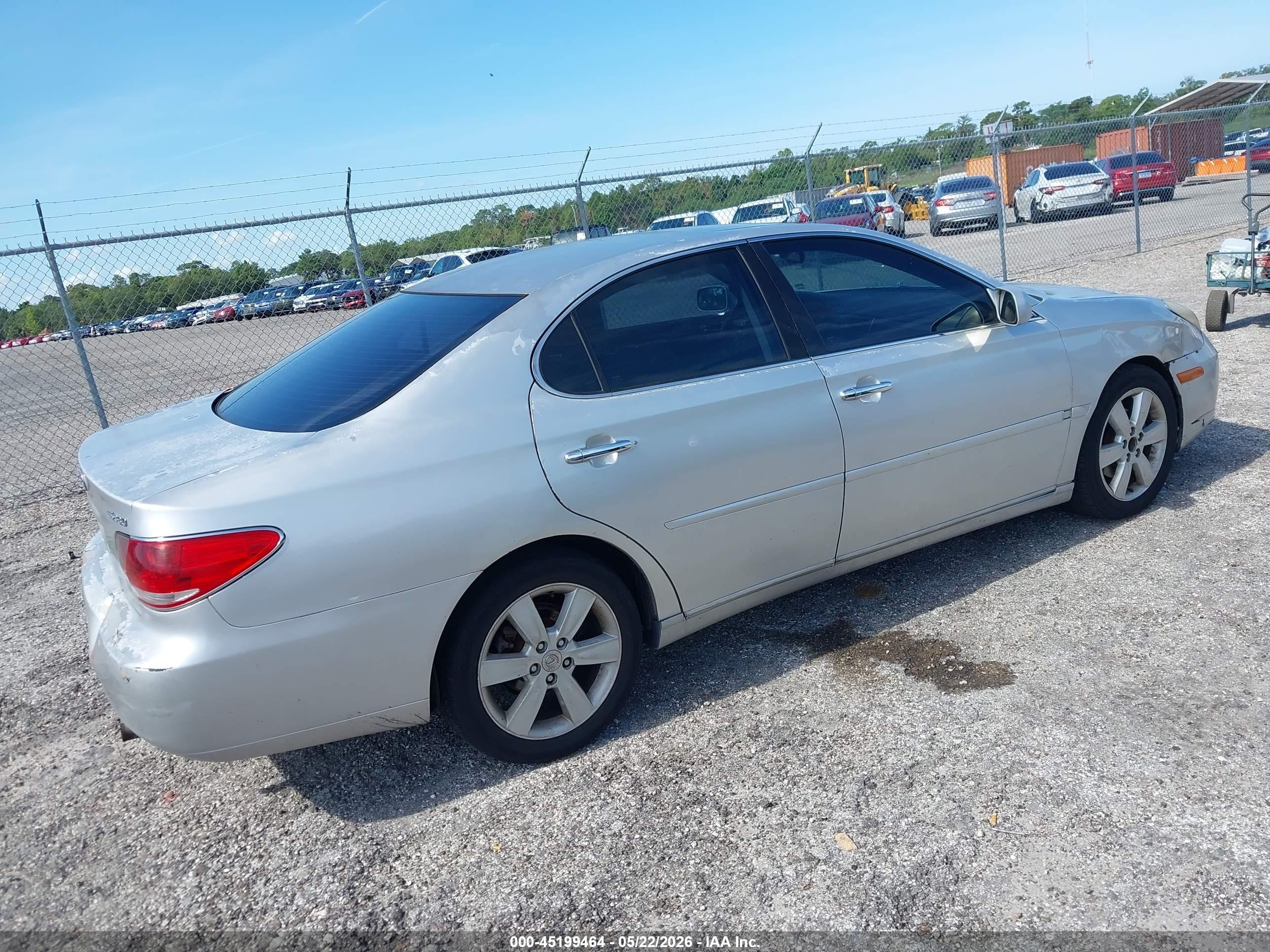 2006 Lexus Es 330 Silver vin: JTHBA30GX65176102