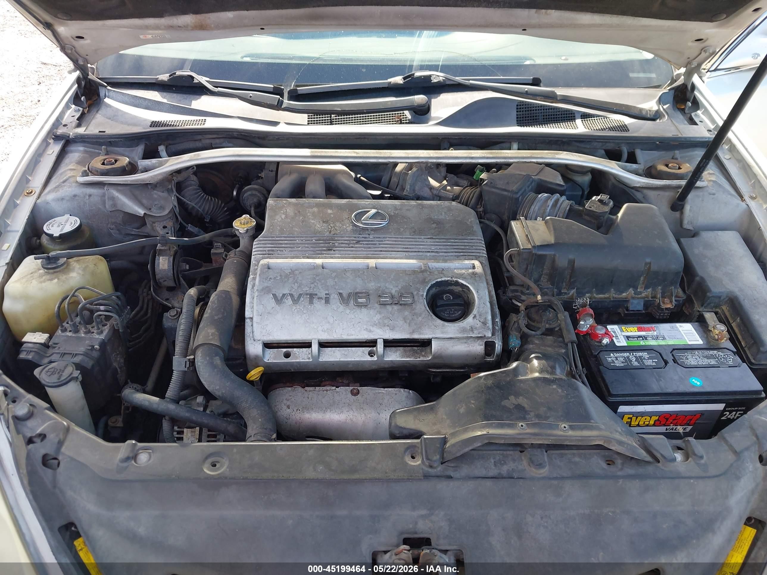 2006 Lexus Es 330 Silver vin: JTHBA30GX65176102