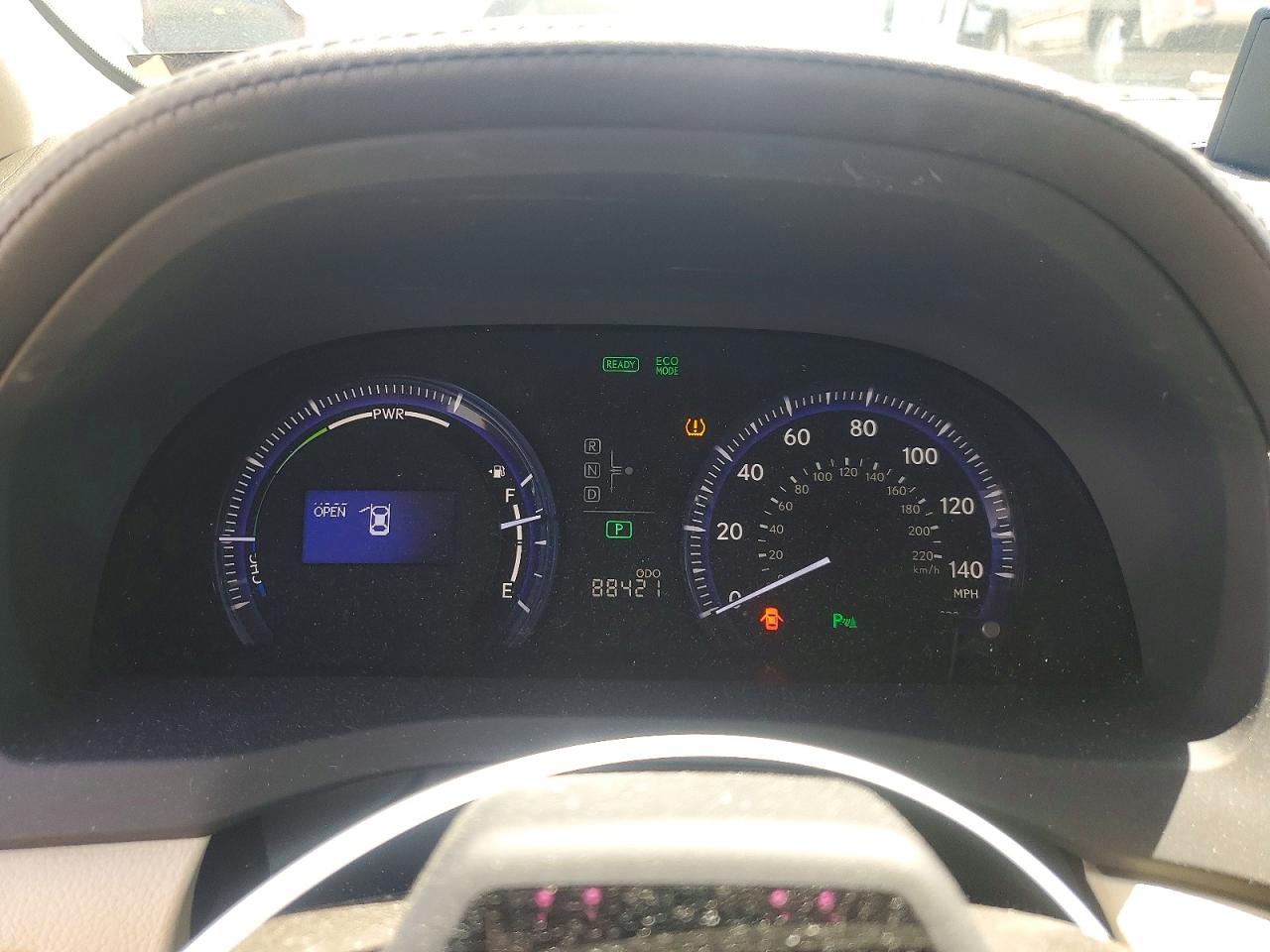2010 Lexus Hs 250h White vin: JTHBB1BA0A2007209