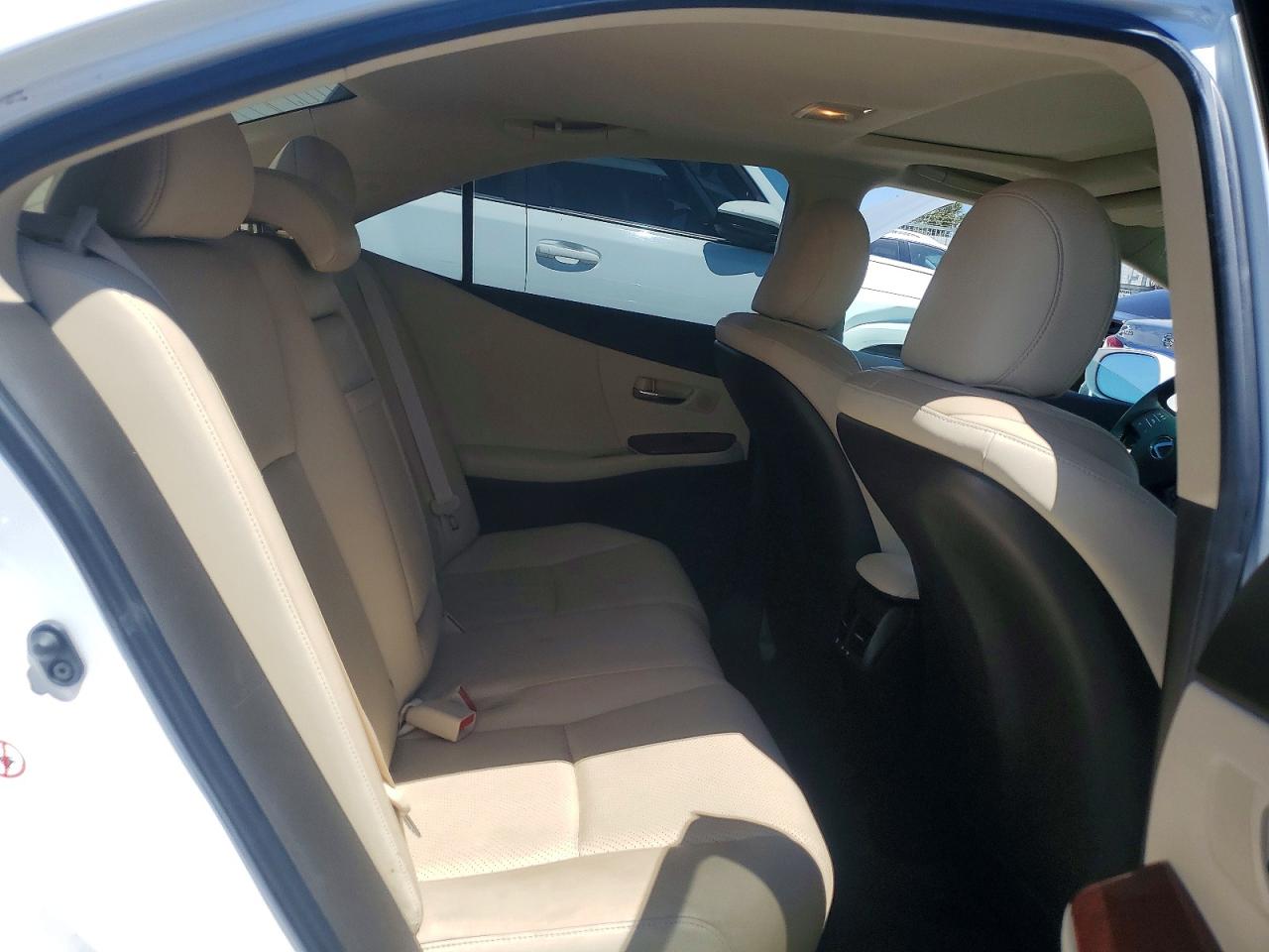2010 Lexus Hs 250h White vin: JTHBB1BA0A2007209