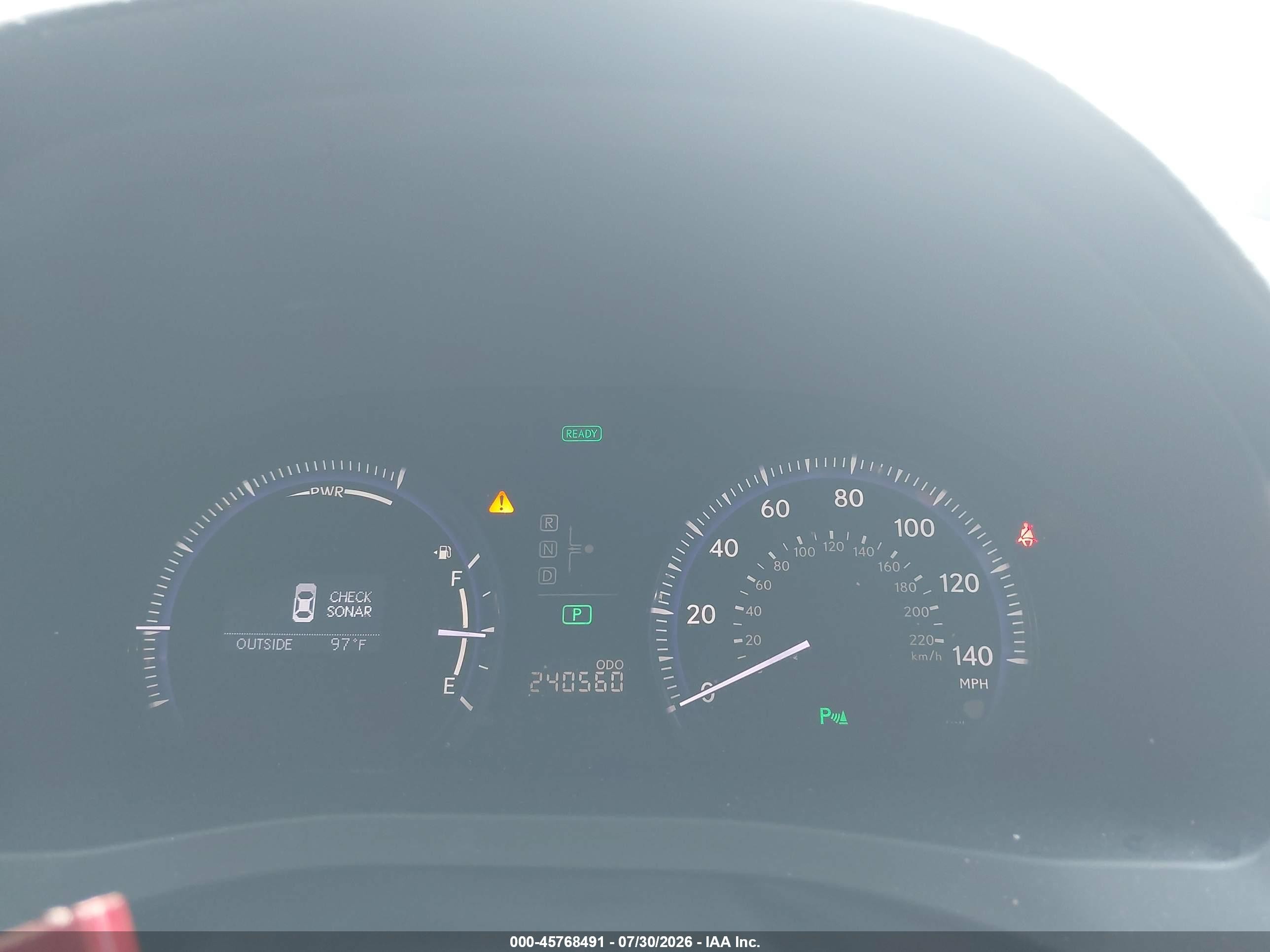 2010 Lexus Hs 250h Premium Black vin: JTHBB1BA0A2016962