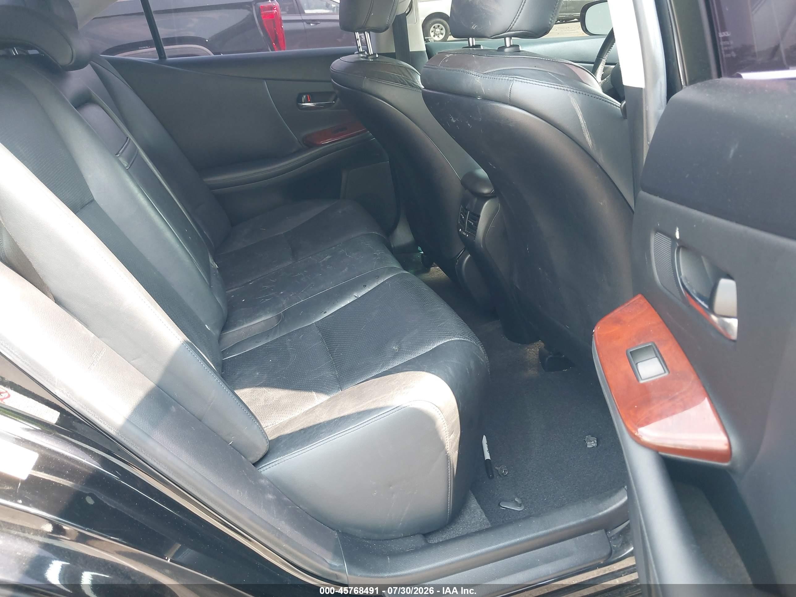 2010 Lexus Hs 250h Premium Black vin: JTHBB1BA0A2016962