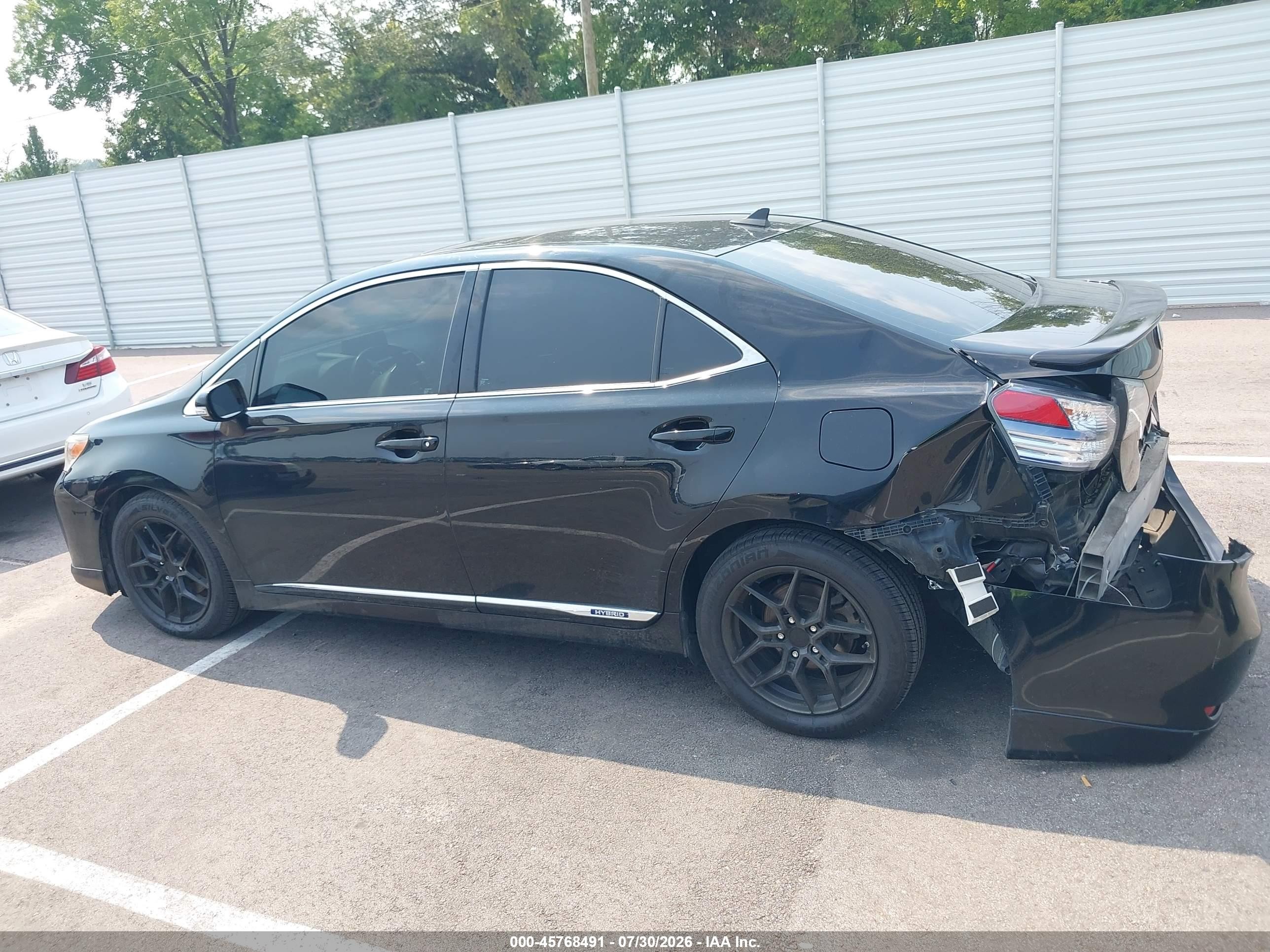 2010 Lexus Hs 250h Premium Black vin: JTHBB1BA0A2016962