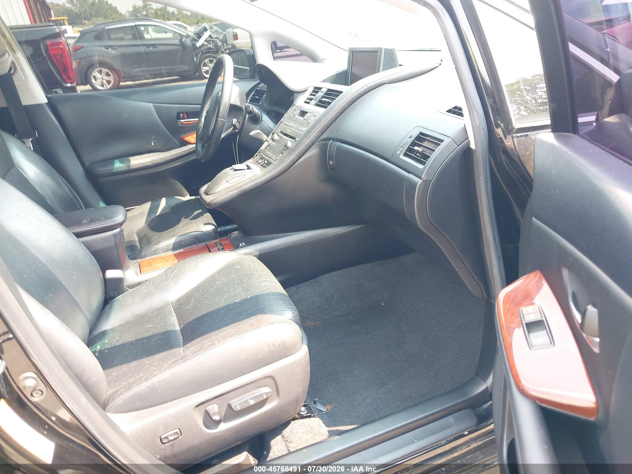2010 Lexus Hs 250h Premium Black vin: JTHBB1BA0A2016962