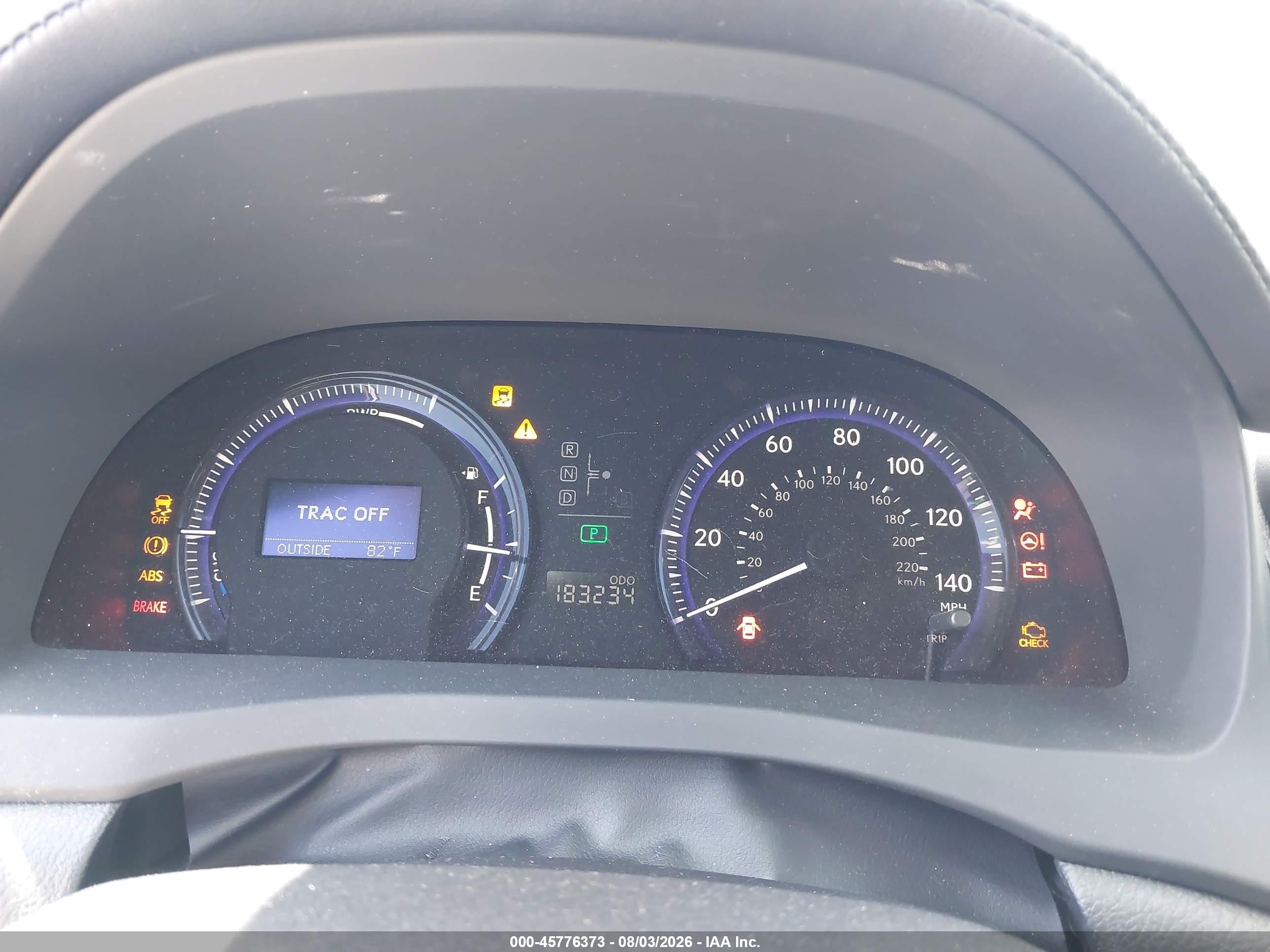 2010 Lexus Hs 250h Premium White vin: JTHBB1BA0A2017027