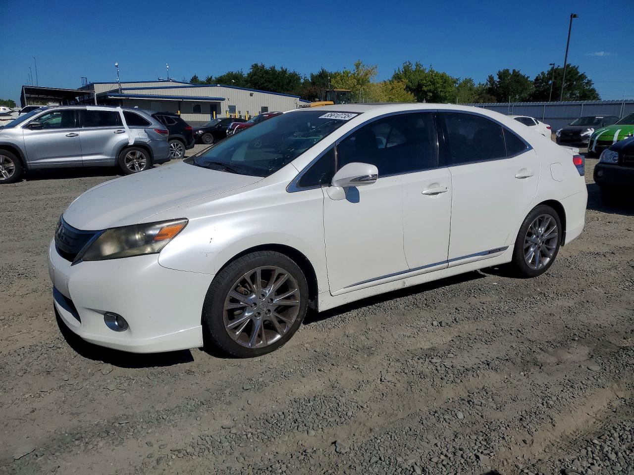 2010 Lexus Hs 250h Белый vin: JTHBB1BA0A2020784