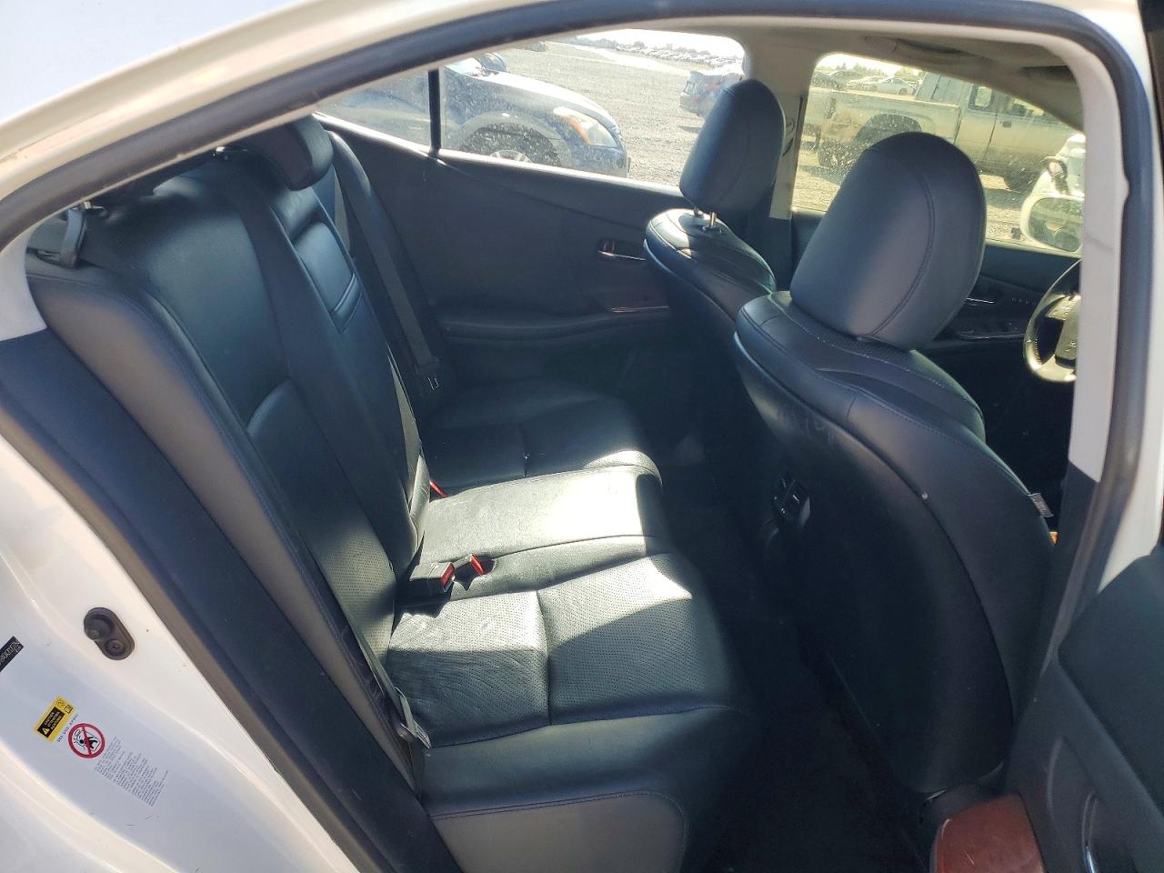 2010 Lexus Hs 250h White vin: JTHBB1BA0A2020784