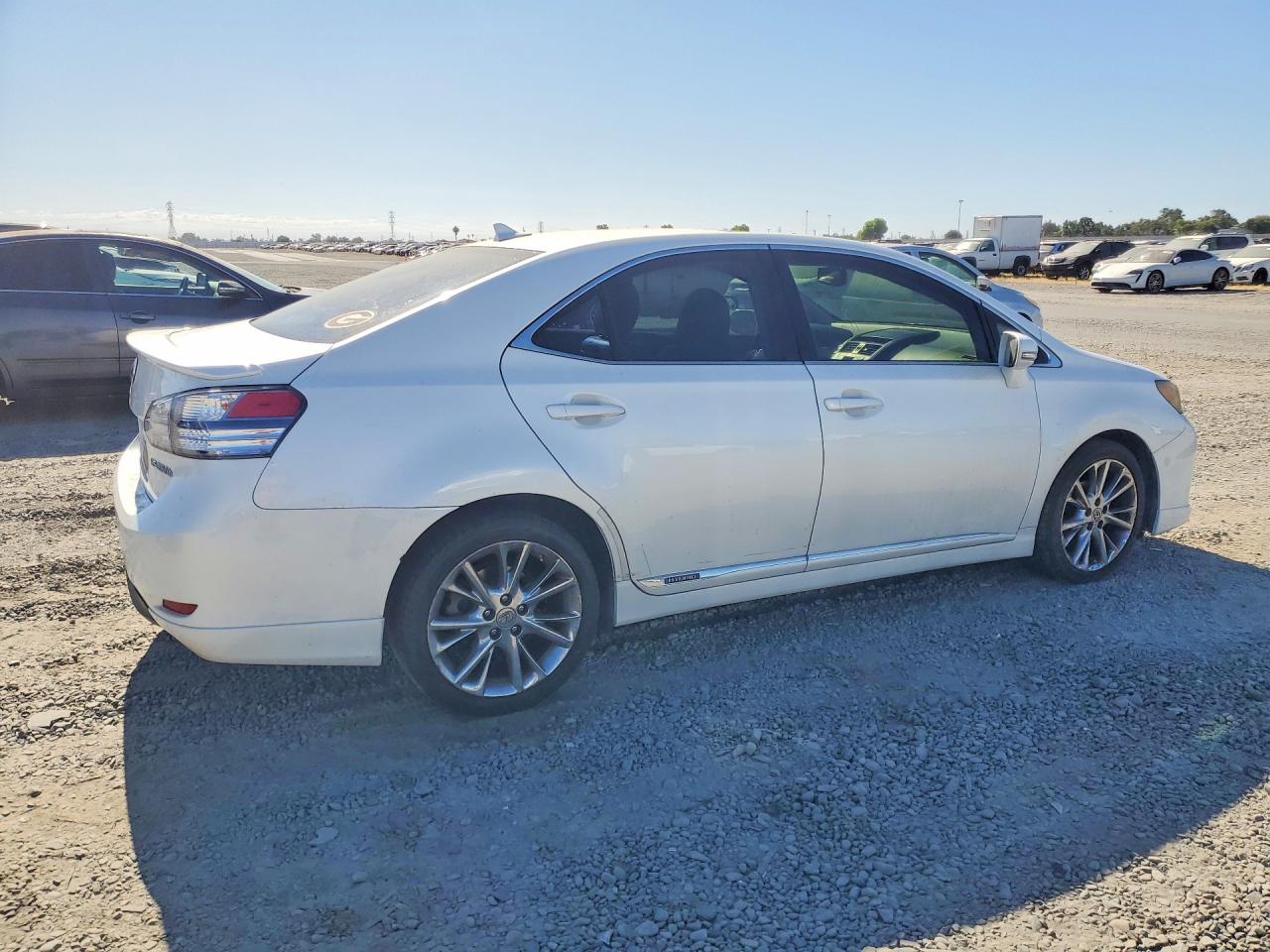 2010 Lexus Hs 250h White vin: JTHBB1BA0A2020784