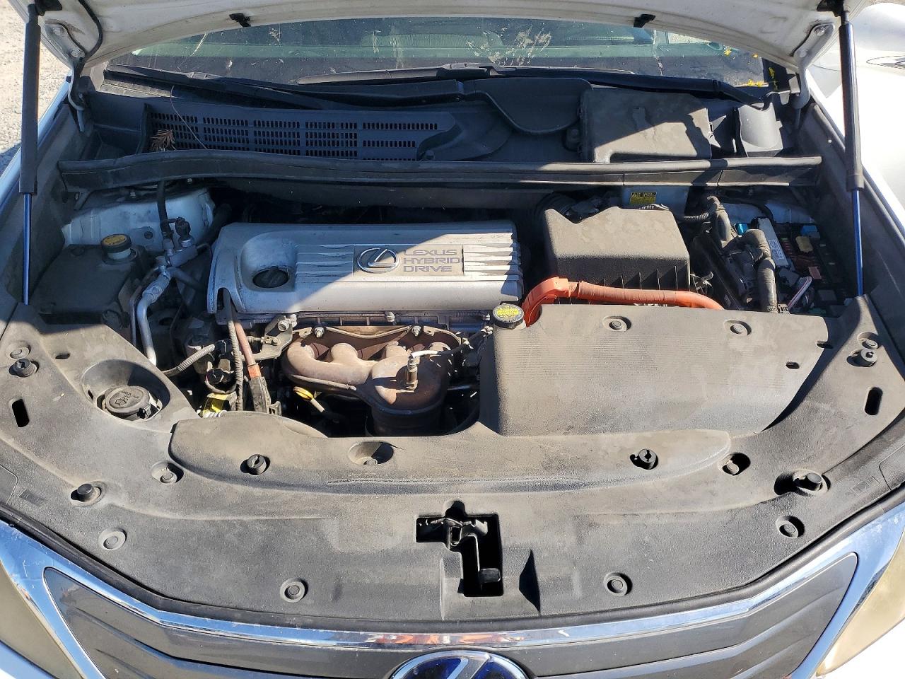 2010 Lexus Hs 250h White vin: JTHBB1BA0A2020784