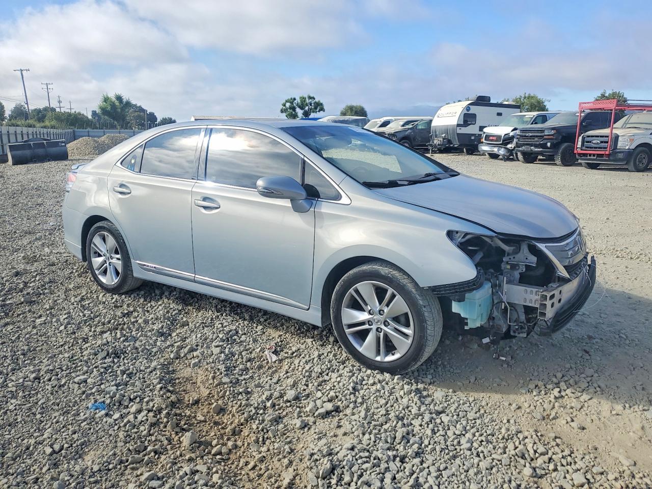 2010 Lexus Hs 250h Gray vin: JTHBB1BA0A2035561