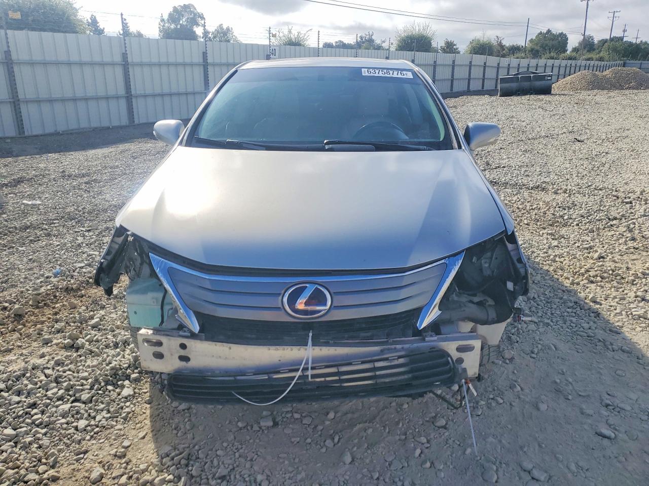 2010 Lexus Hs 250h Gray vin: JTHBB1BA0A2035561