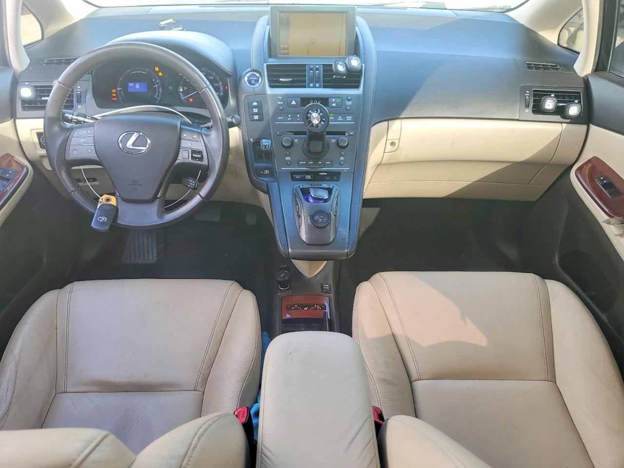 2010 Lexus Hs 250h Gray vin: JTHBB1BA0A2035561