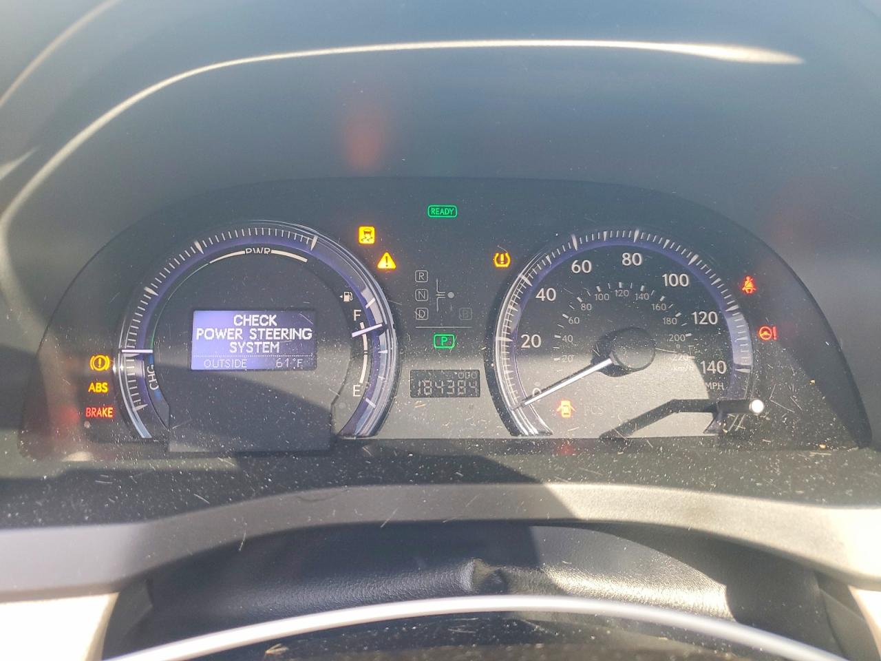 2010 Lexus Hs 250h Gray vin: JTHBB1BA0A2035561