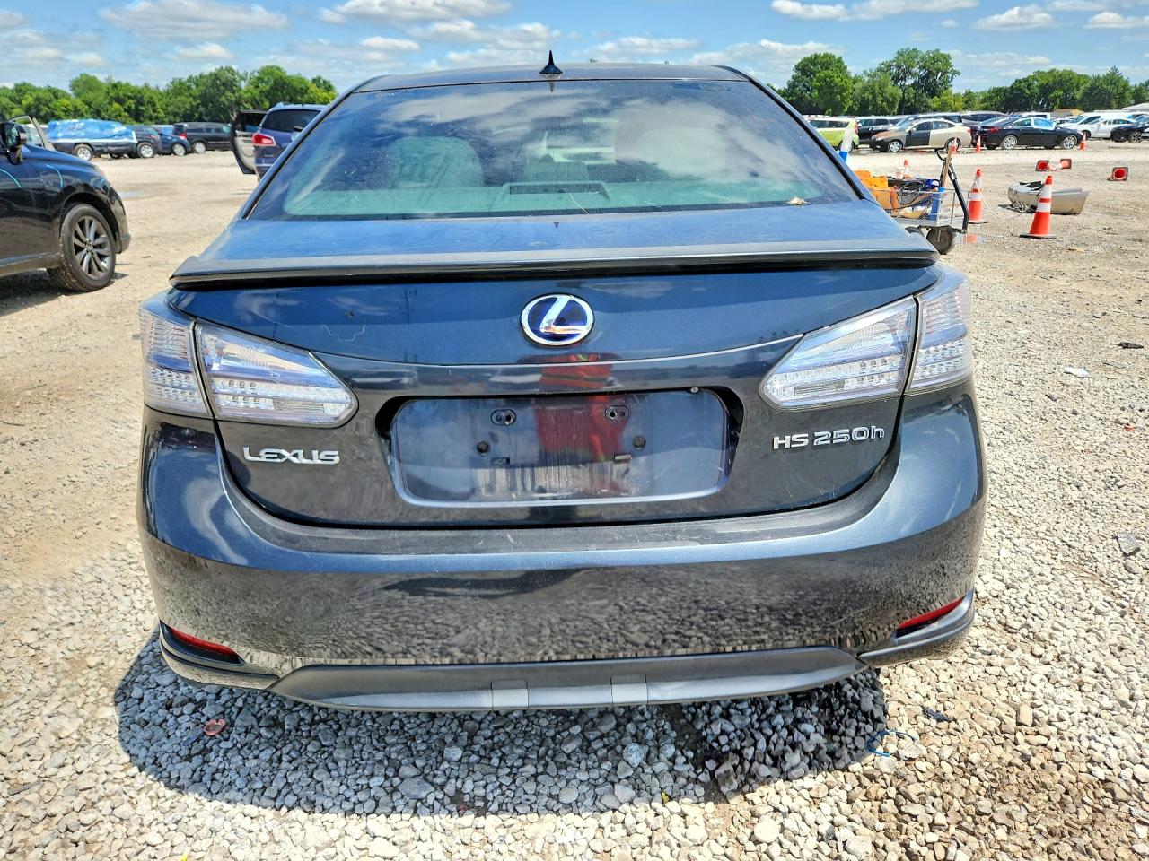 2010 Lexus Hs 250h Gray vin: JTHBB1BA1A2003153