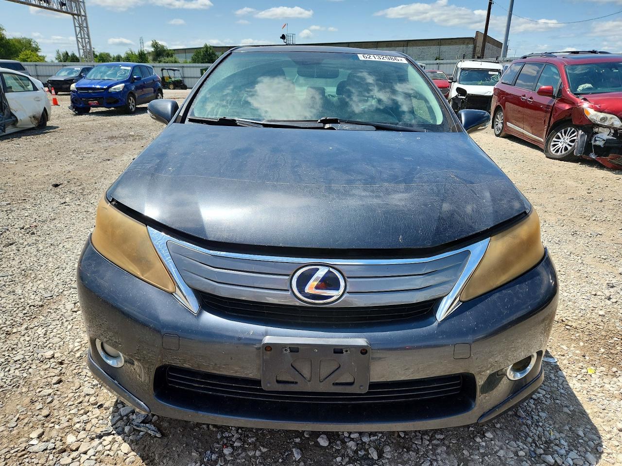 2010 Lexus Hs 250h Gray vin: JTHBB1BA1A2003153