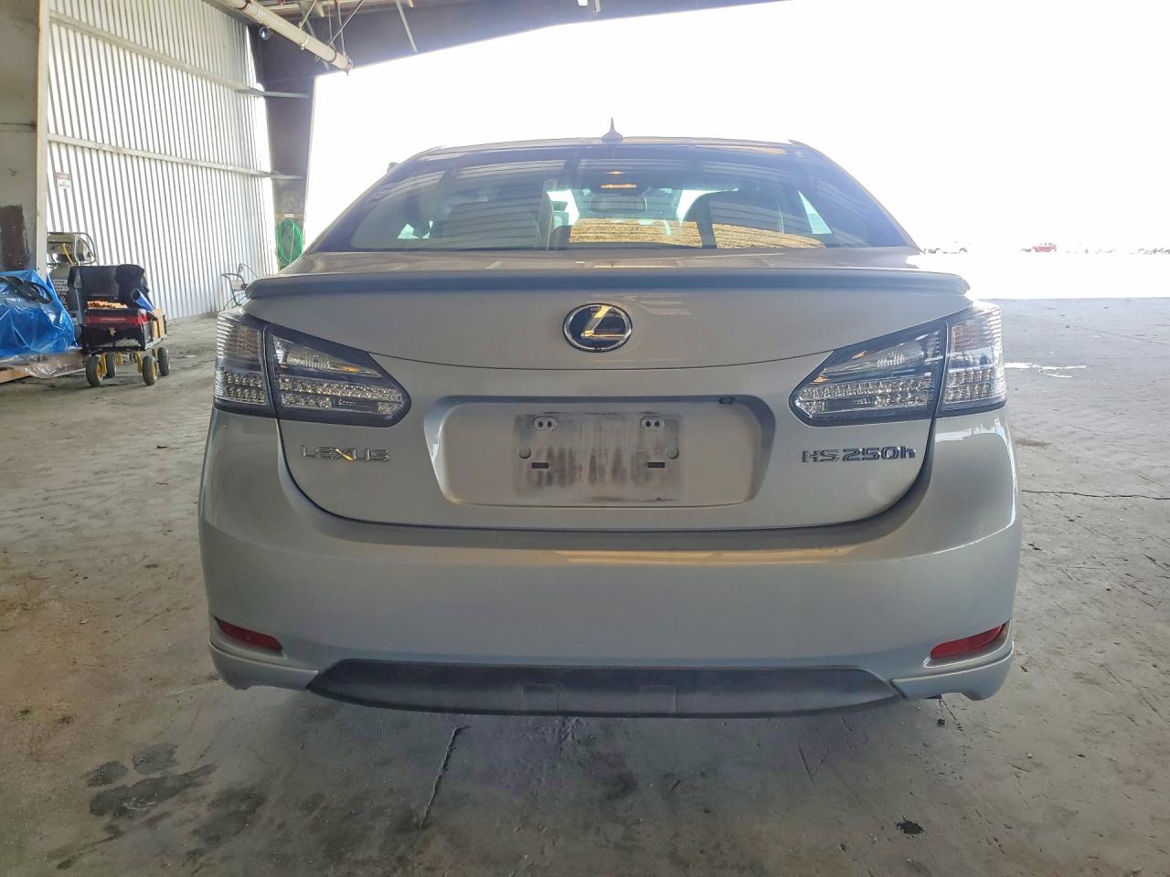 2010 Lexus Hs 250h Серебряный vin: JTHBB1BA1A2019188
