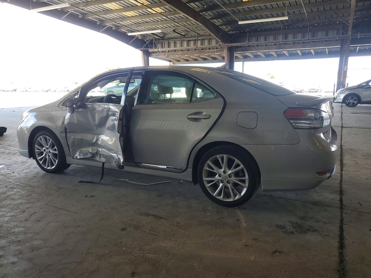 2010 Lexus Hs 250h Серебряный vin: JTHBB1BA1A2019188