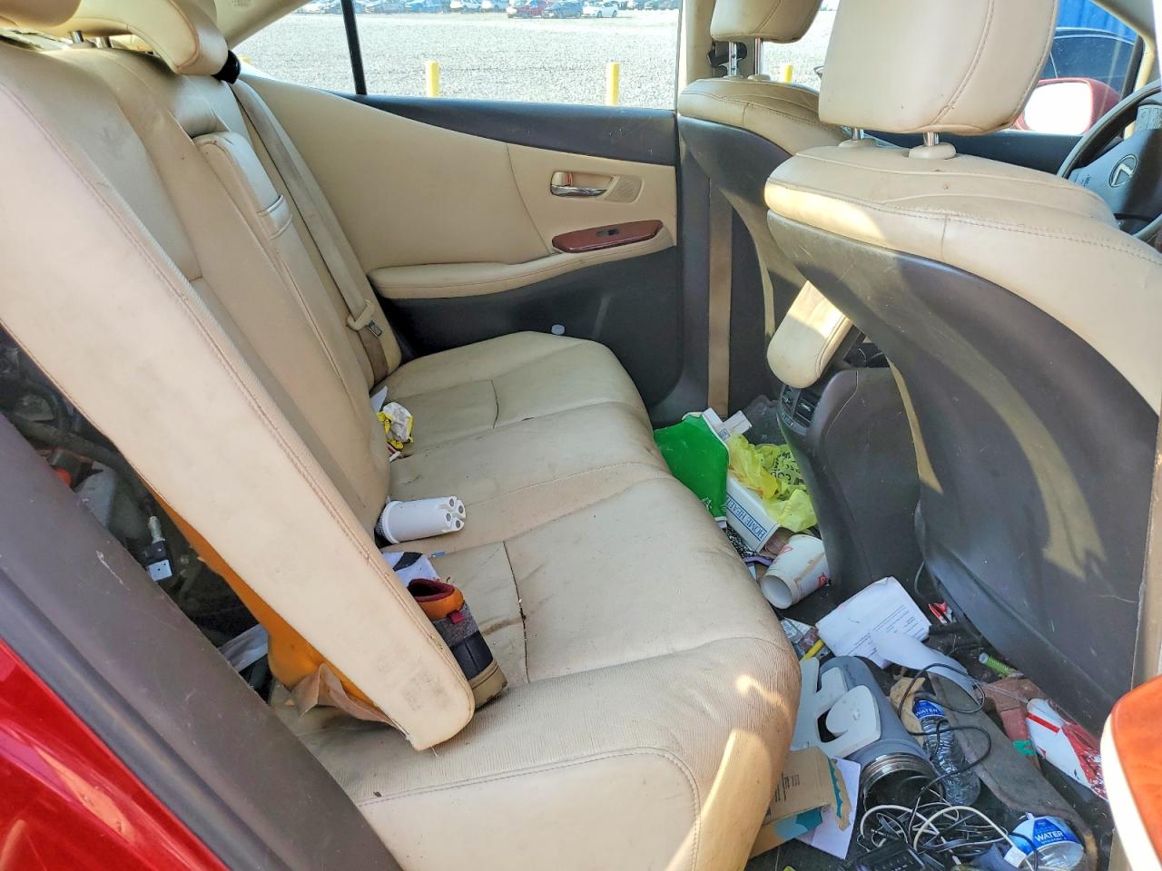2010 Lexus Hs 250h Burgundy vin: JTHBB1BA1A2025010