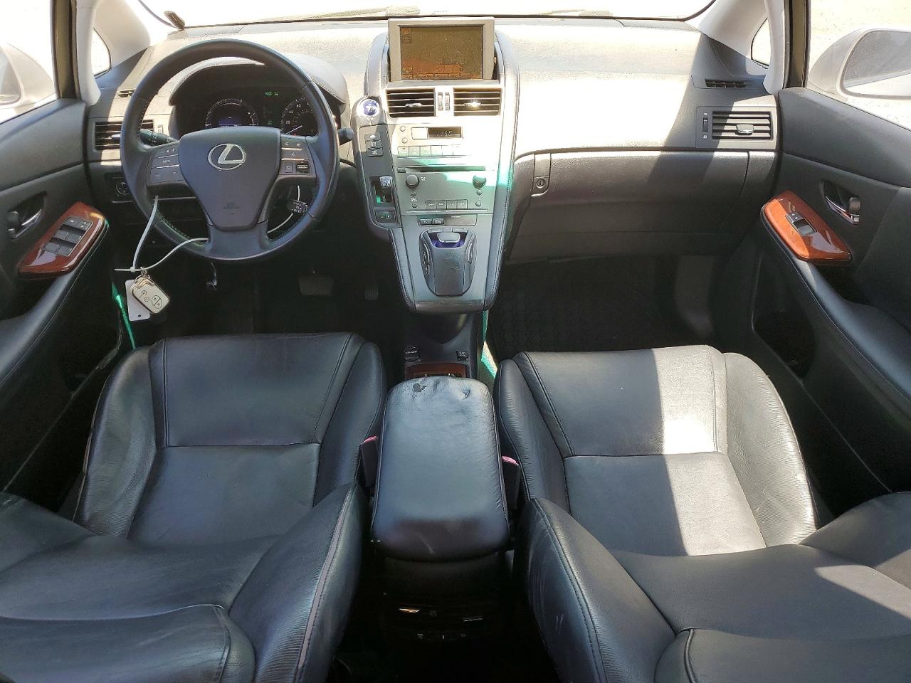 2010 Lexus Hs 250h Silver vin: JTHBB1BA1A2025279