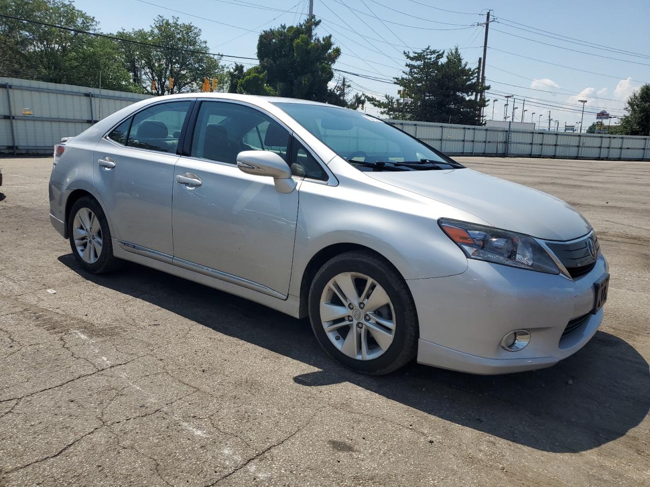 2010 Lexus Hs 250h Silver vin: JTHBB1BA2A2001346