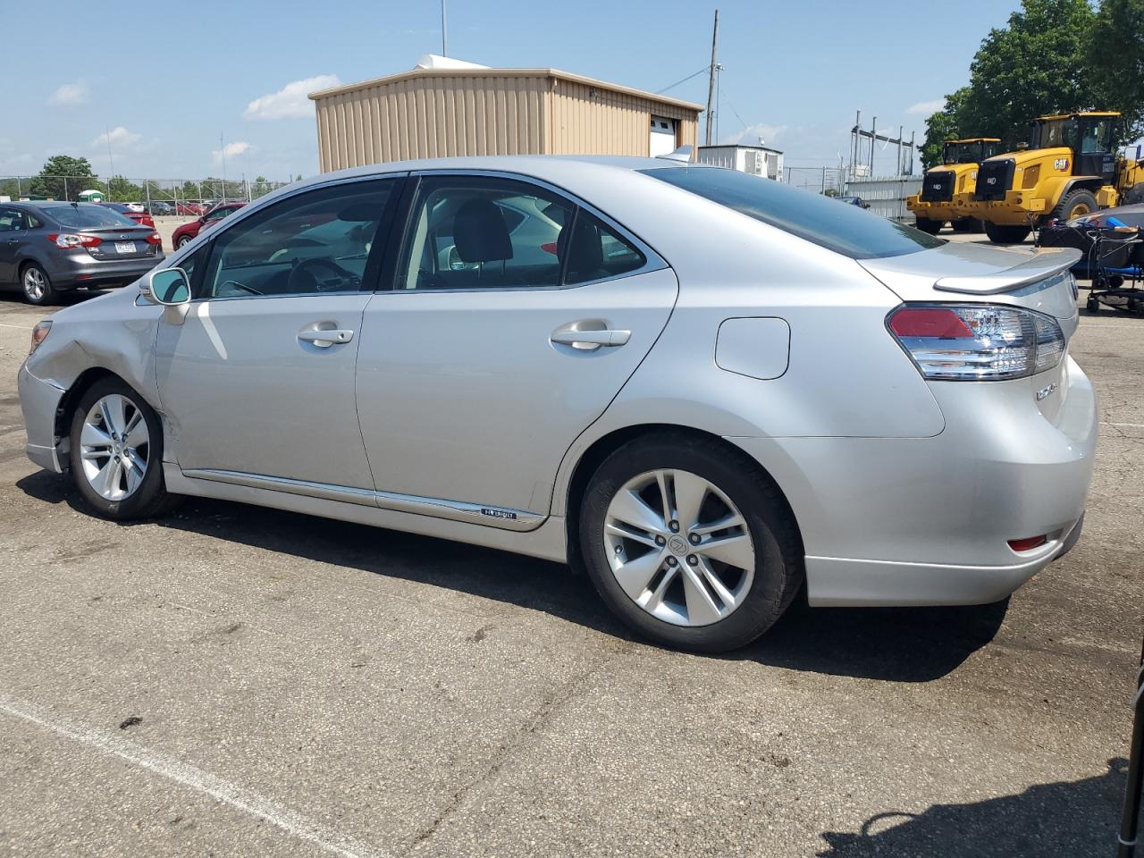 2010 Lexus Hs 250h Silver vin: JTHBB1BA2A2001346