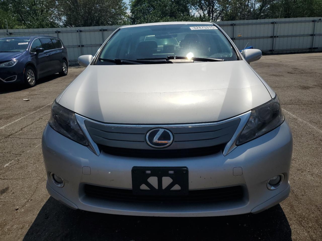 2010 Lexus Hs 250h Silver vin: JTHBB1BA2A2001346