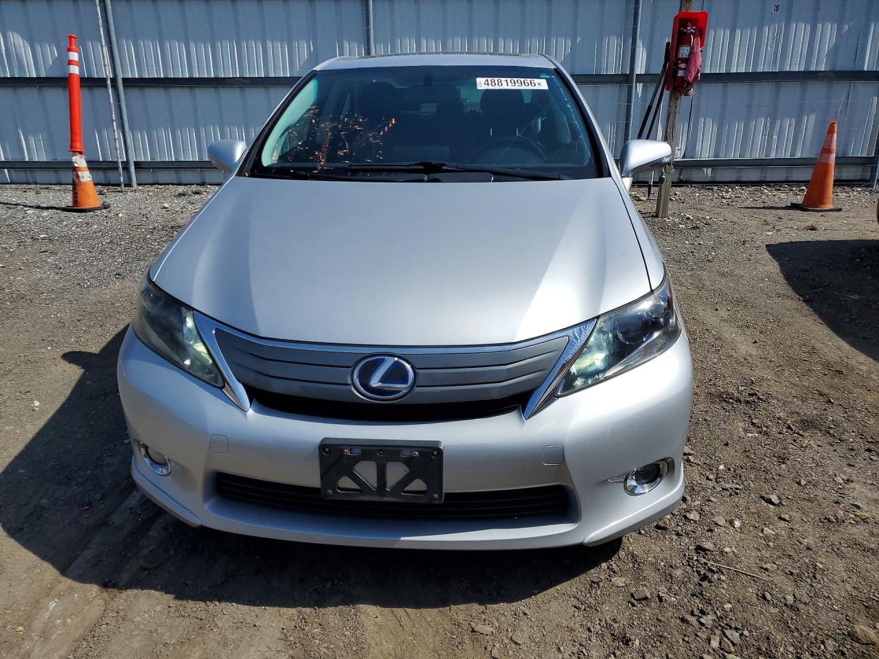2010 Lexus Hs 250h Base Silver vin: JTHBB1BA2A2005381