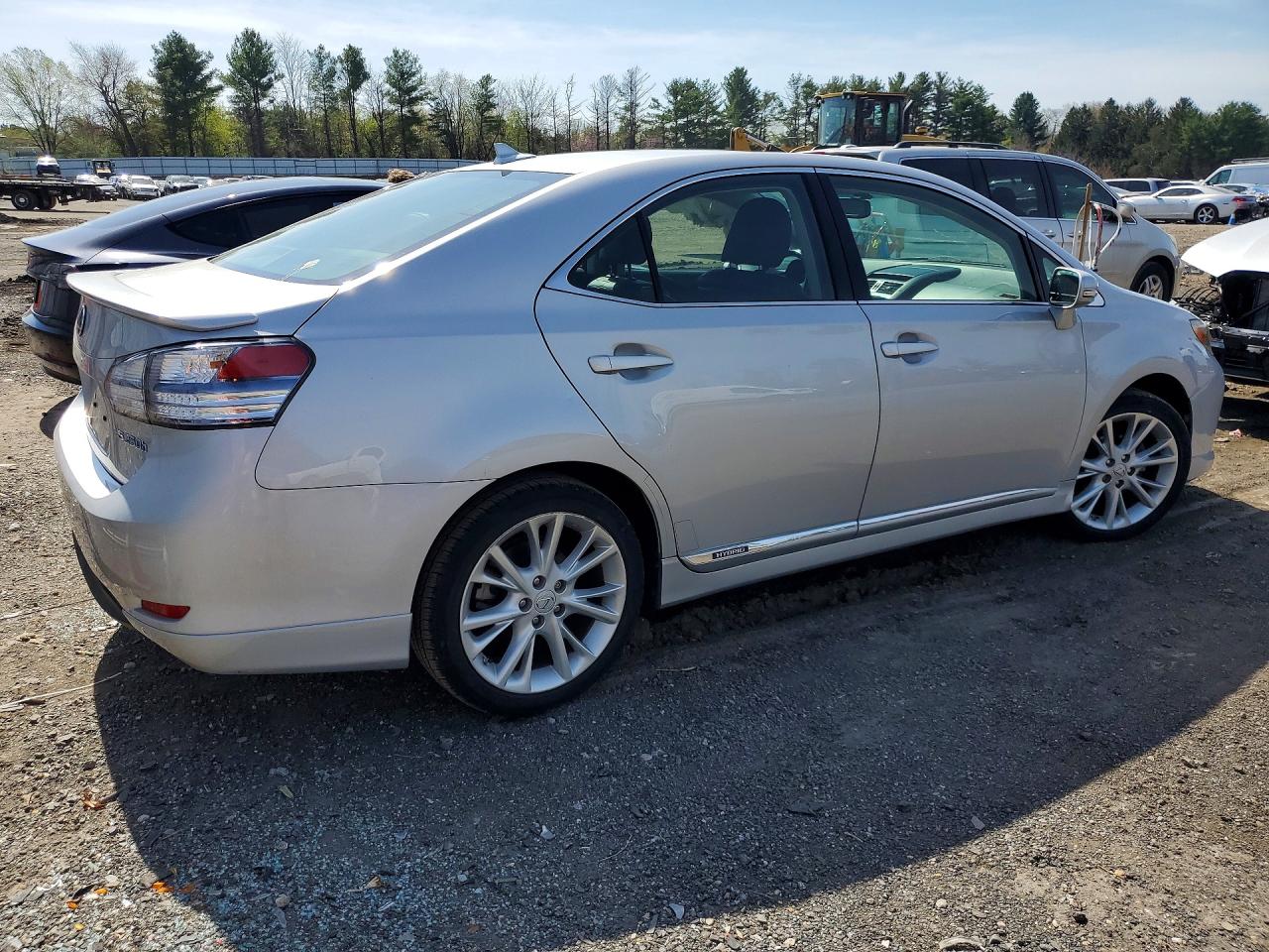 2010 Lexus Hs 250h Base Silver vin: JTHBB1BA2A2005381