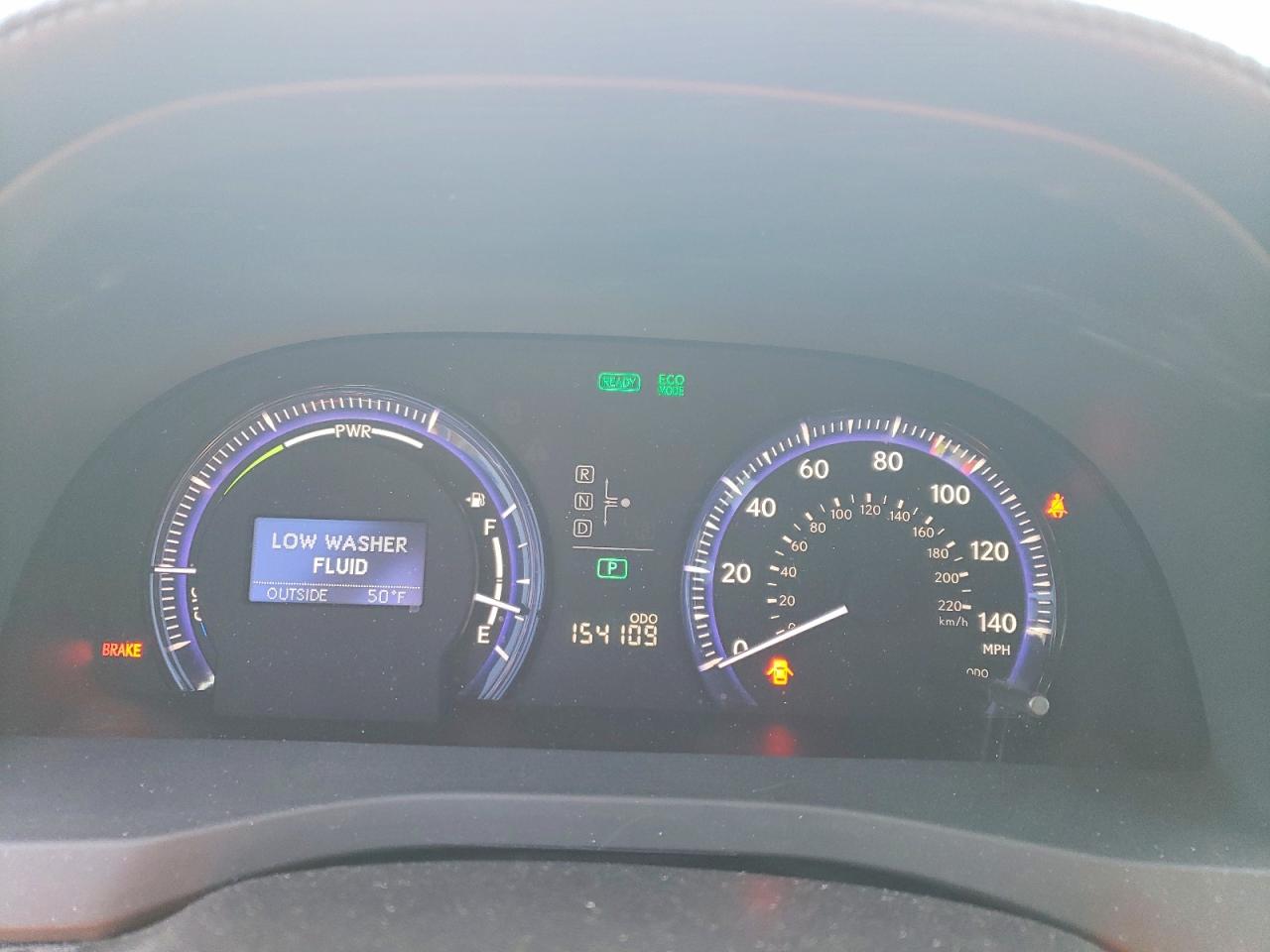 2010 Lexus Hs 250h Base Silver vin: JTHBB1BA2A2005381