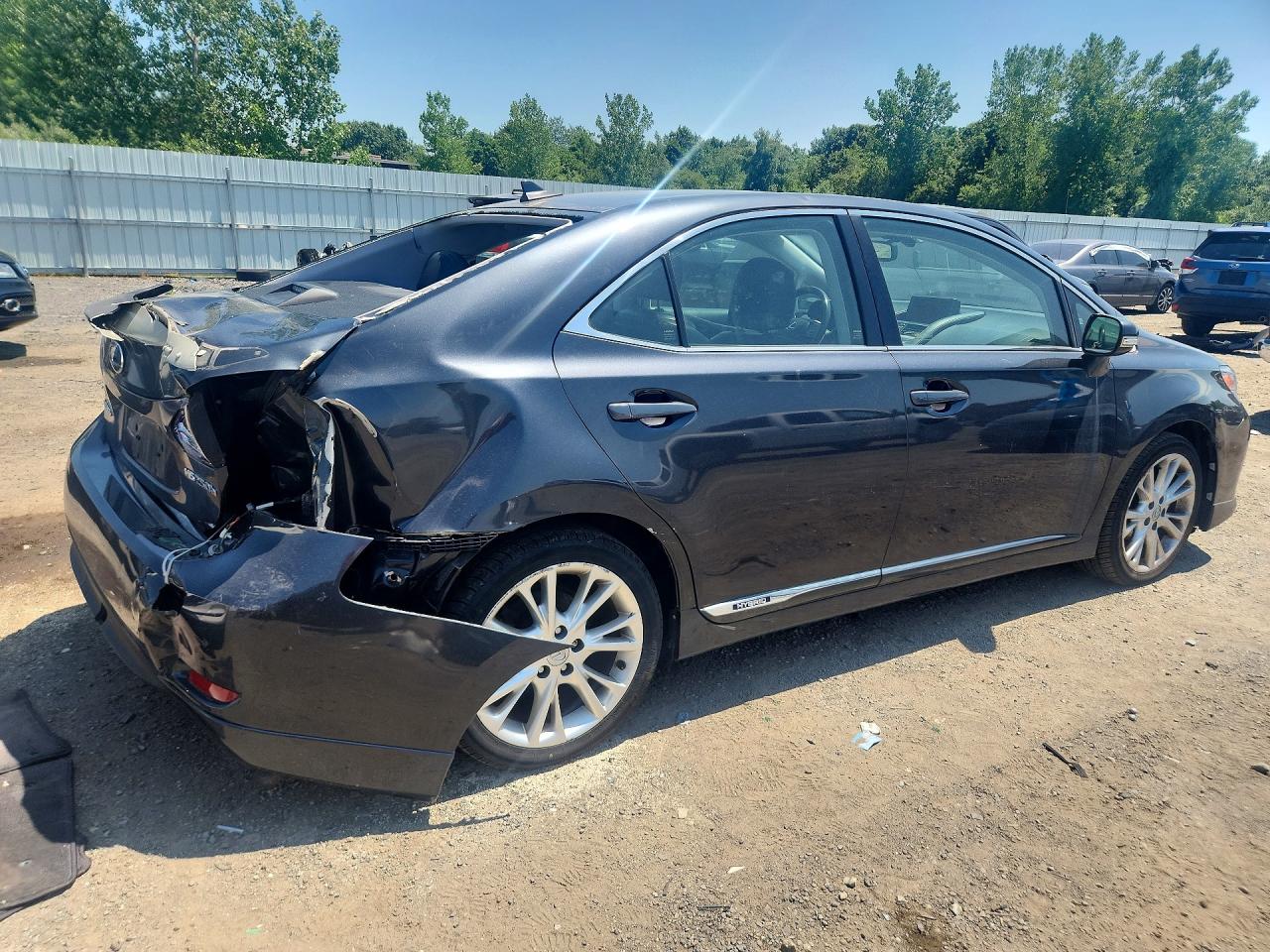 2010 Lexus Hs 250h Gray vin: JTHBB1BA2A2008359