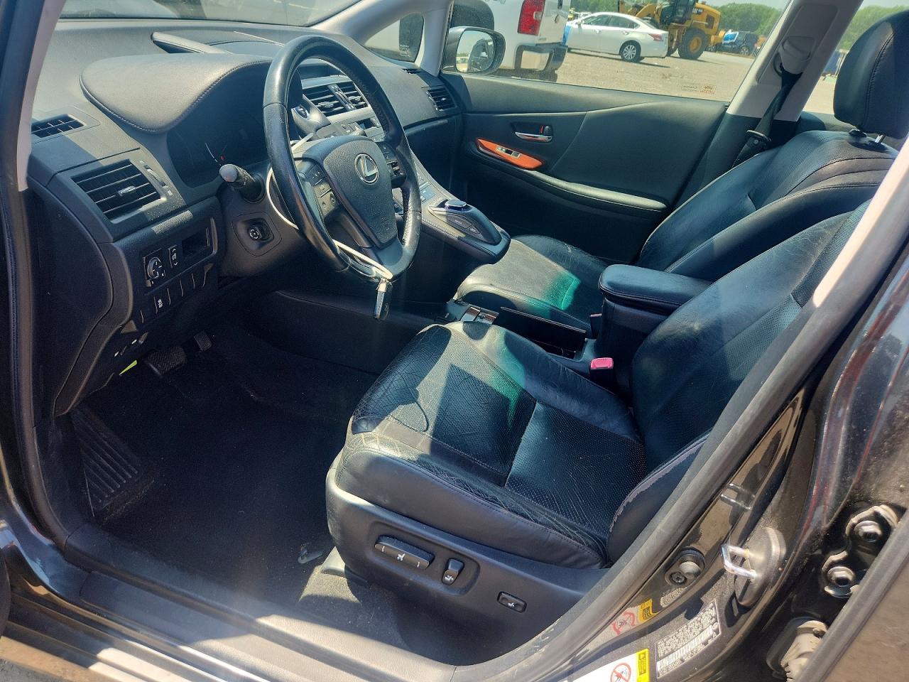 2010 Lexus Hs 250h Gray vin: JTHBB1BA2A2008359