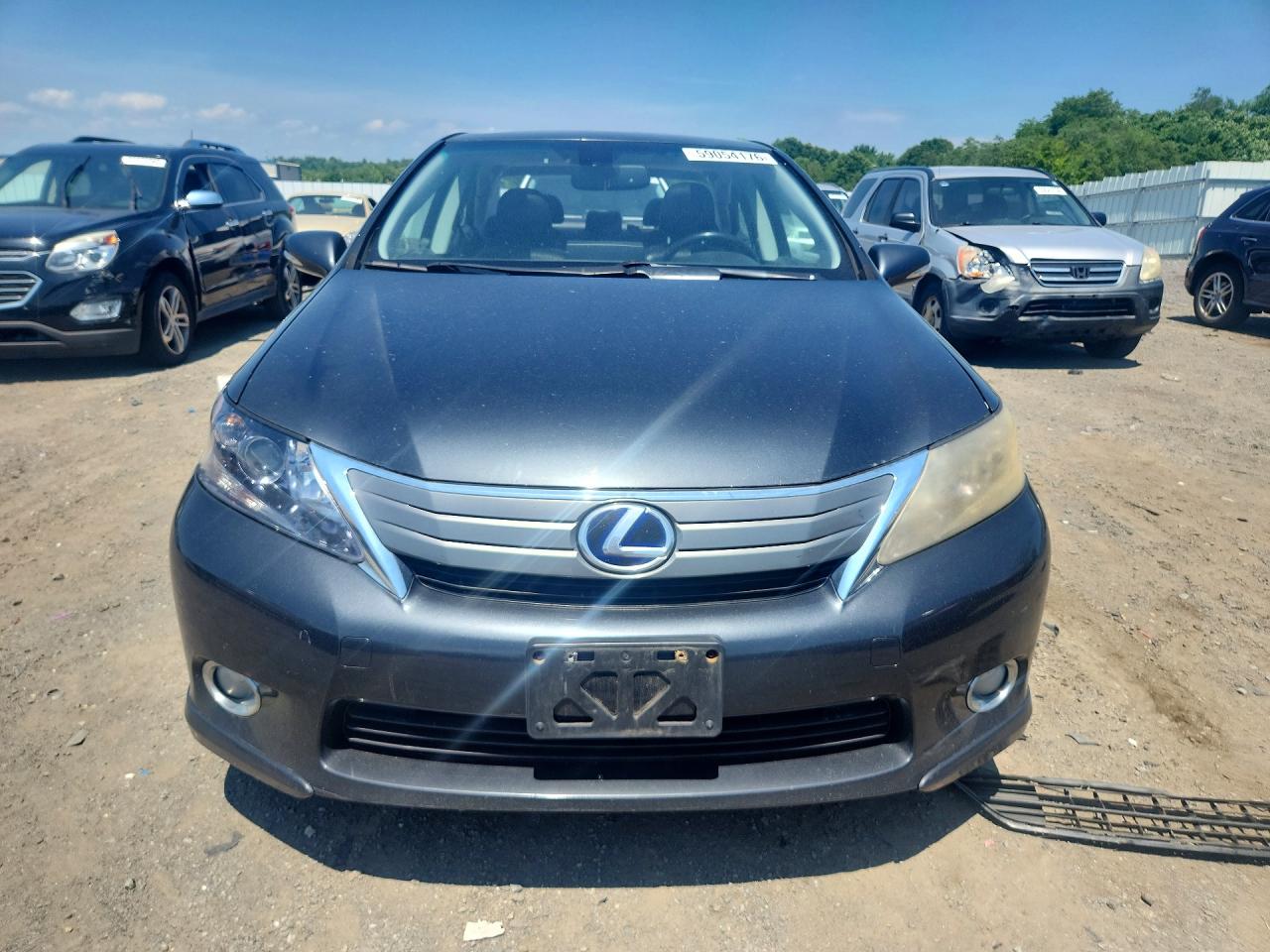 2010 Lexus Hs 250h Gray vin: JTHBB1BA2A2008359
