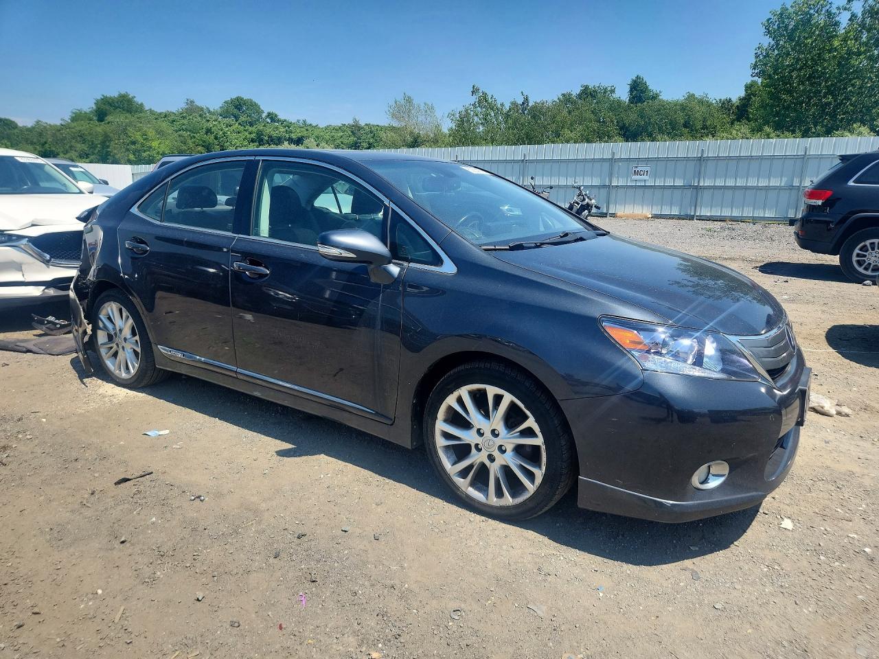 2010 Lexus Hs 250h Gray vin: JTHBB1BA2A2008359