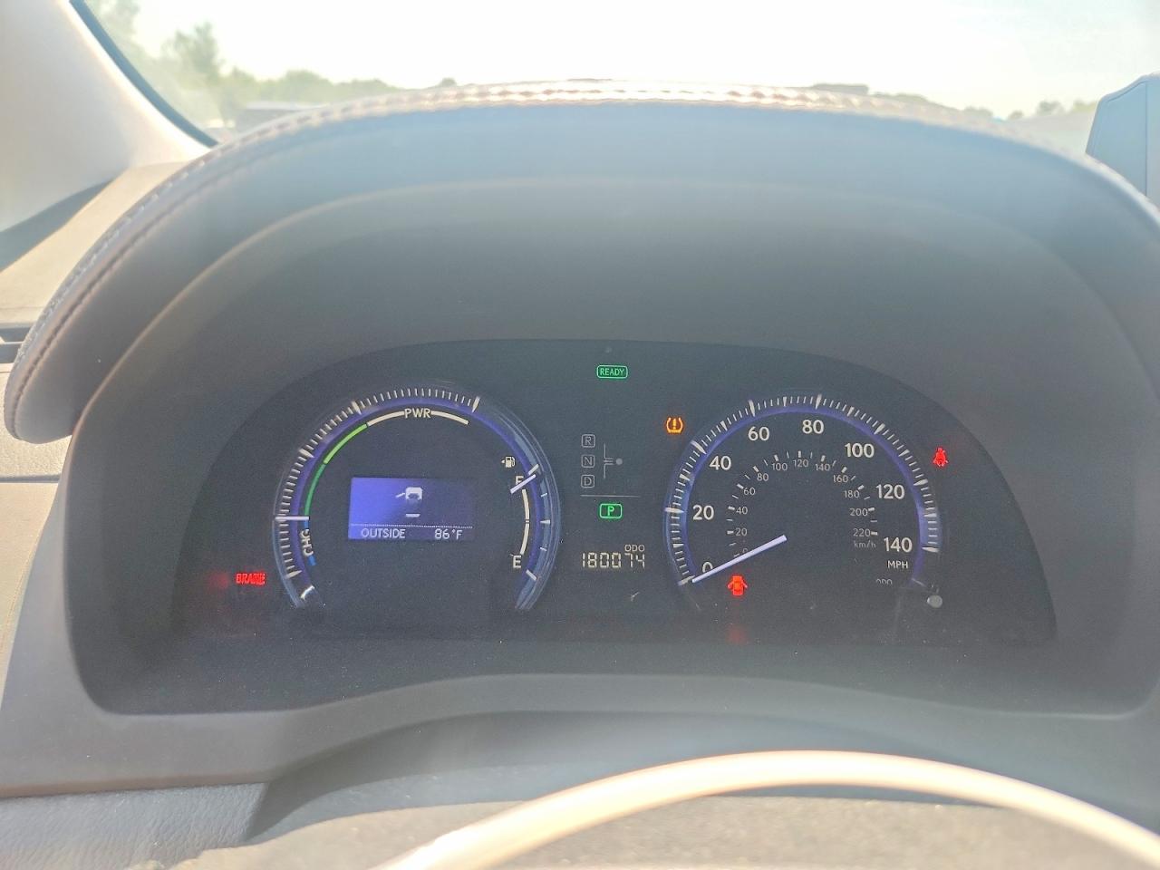 2010 Lexus Hs 250h Gray vin: JTHBB1BA2A2008359