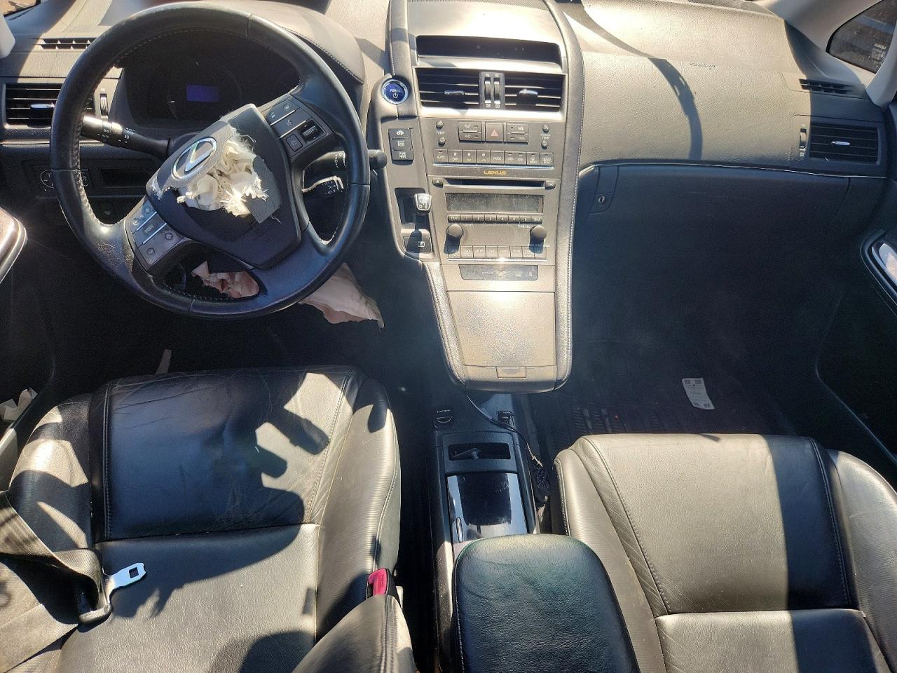 2010 Lexus Hs 250h White vin: JTHBB1BA2A2013786