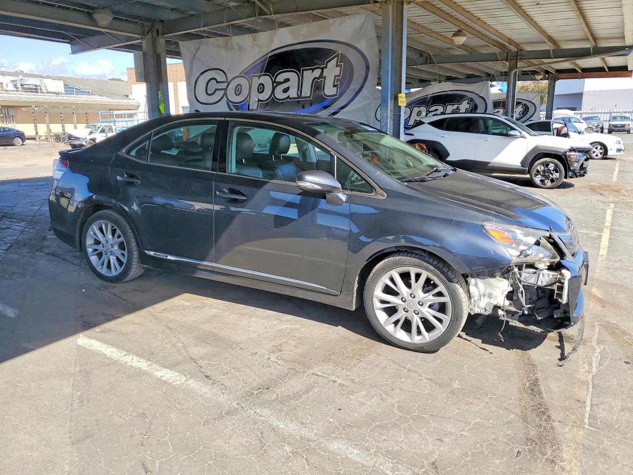 2010 Lexus Hs 250h Premium Charcoal vin: JTHBB1BA2A2023198