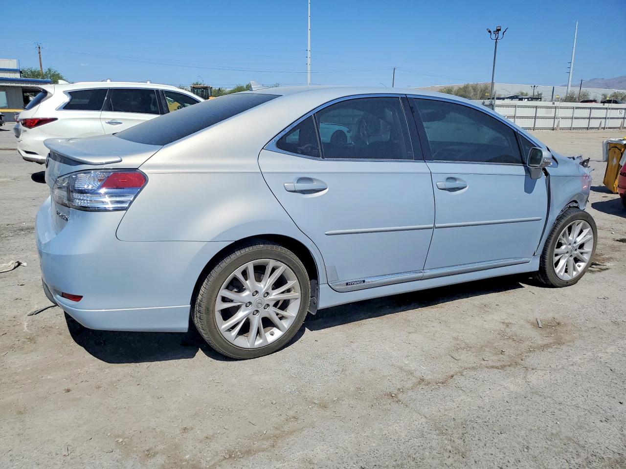 2010 Lexus Hs 250h Silver vin: JTHBB1BA2A2028563