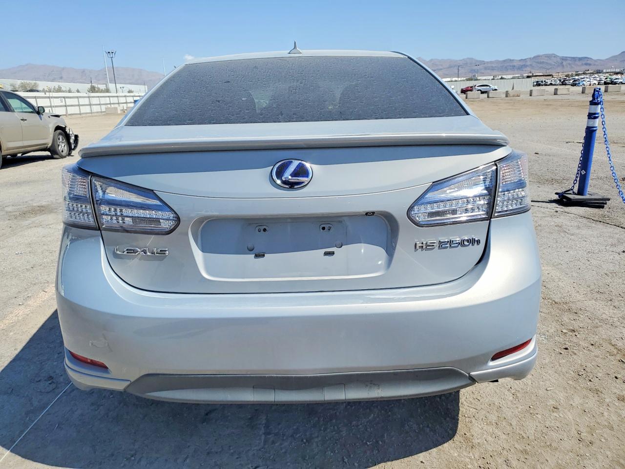 2010 Lexus Hs 250h Silver vin: JTHBB1BA2A2028563