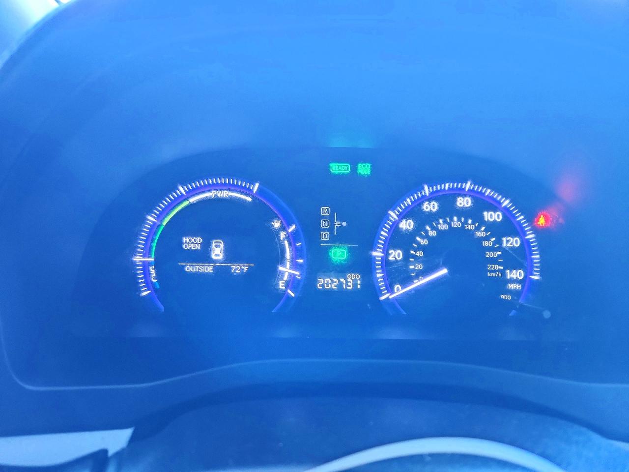 2010 Lexus Hs 250h Gray vin: JTHBB1BA2A2035996