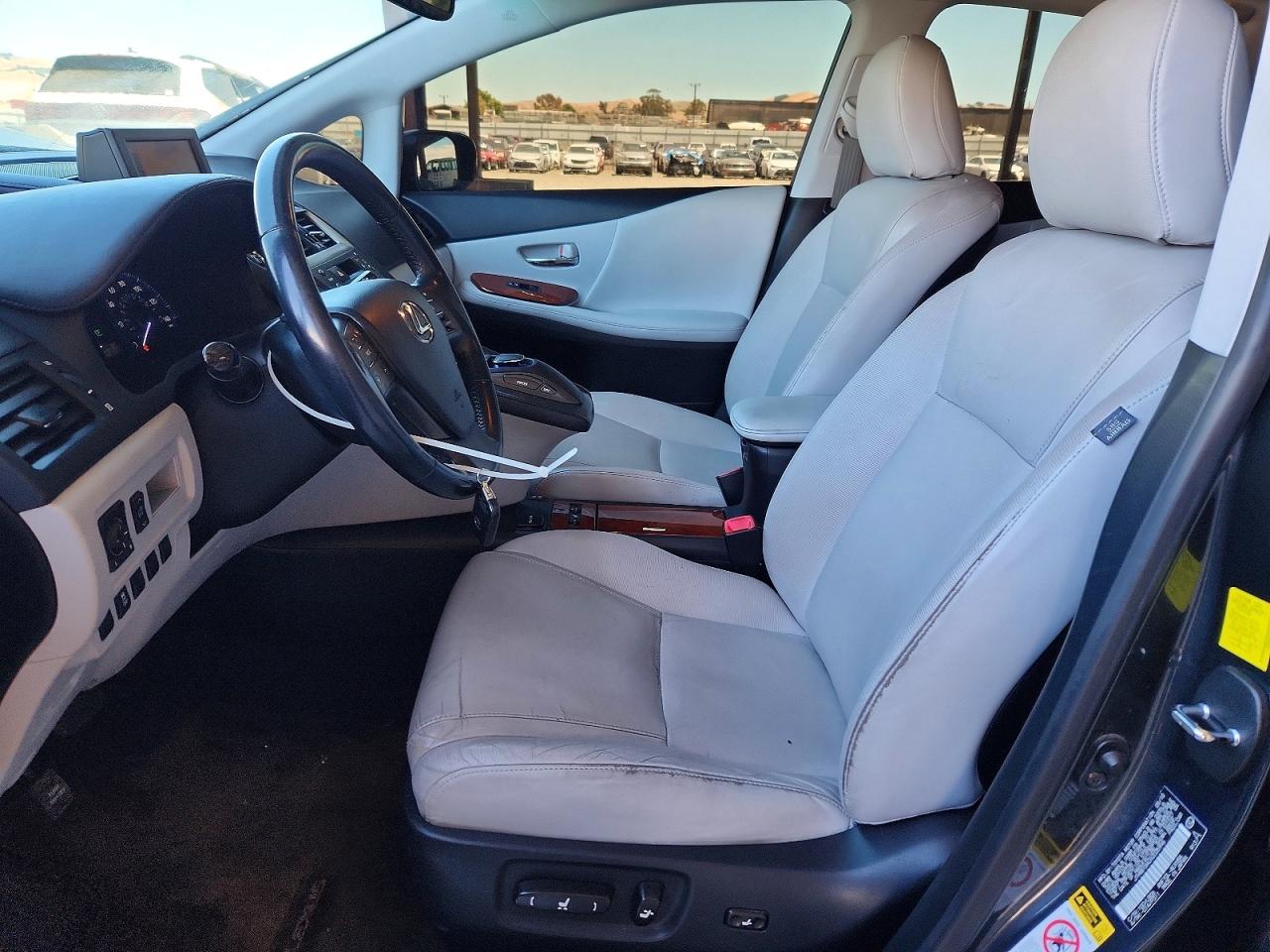 2010 Lexus Hs 250h Gray vin: JTHBB1BA2A2035996