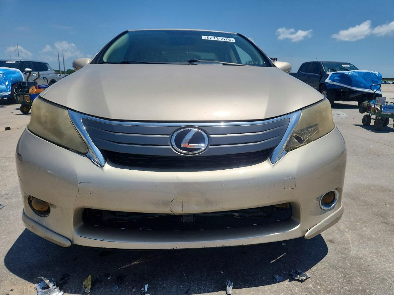 2011 Lexus Hs 250h Gold vin: JTHBB1BA2B2044506