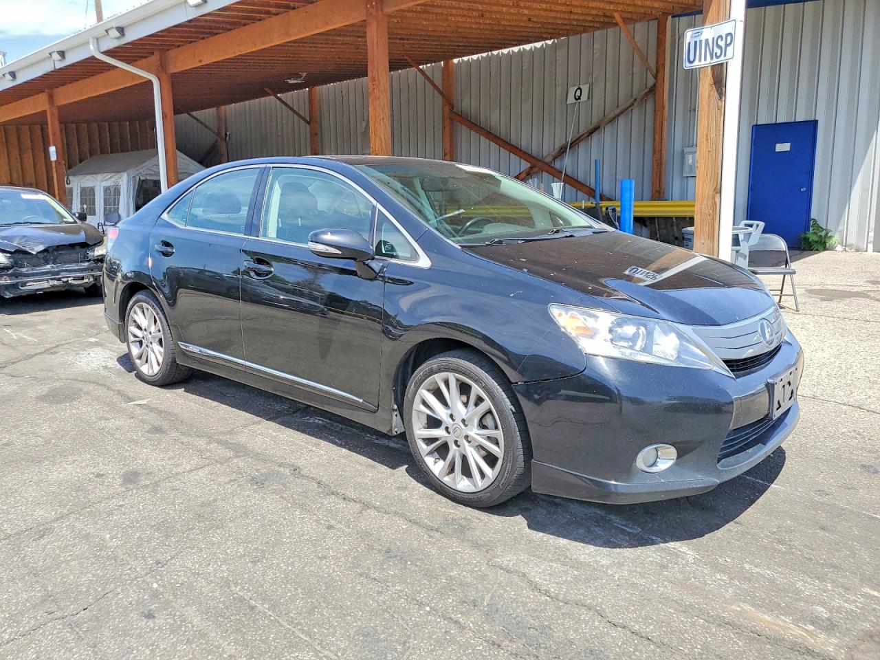 2011 Lexus Hs 250h Black vin: JTHBB1BA2B2046725