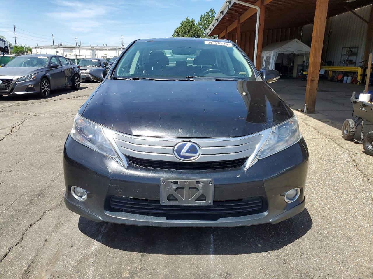 2011 Lexus Hs 250h Black vin: JTHBB1BA2B2046725