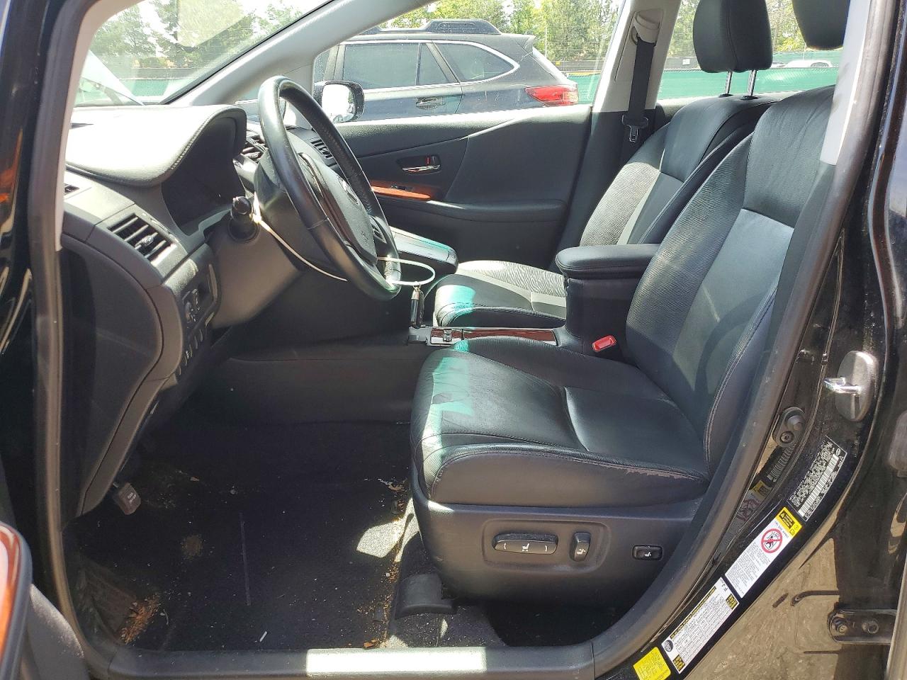 2011 Lexus Hs 250h Black vin: JTHBB1BA2B2046725