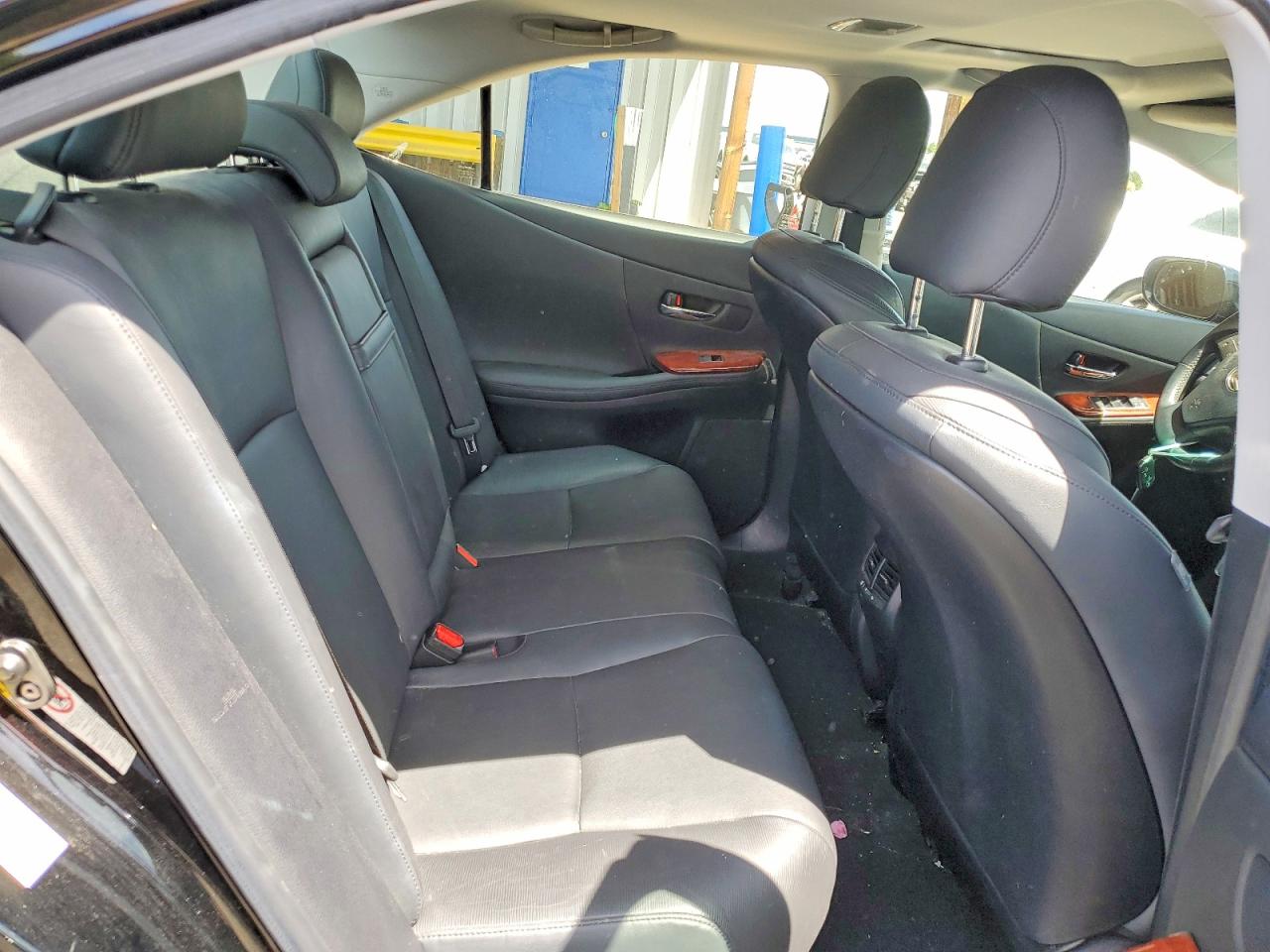 2011 Lexus Hs 250h Black vin: JTHBB1BA2B2046725