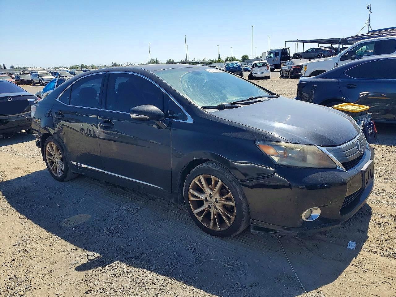 2010 Lexus Hs 250h Black vin: JTHBB1BA3A2008421