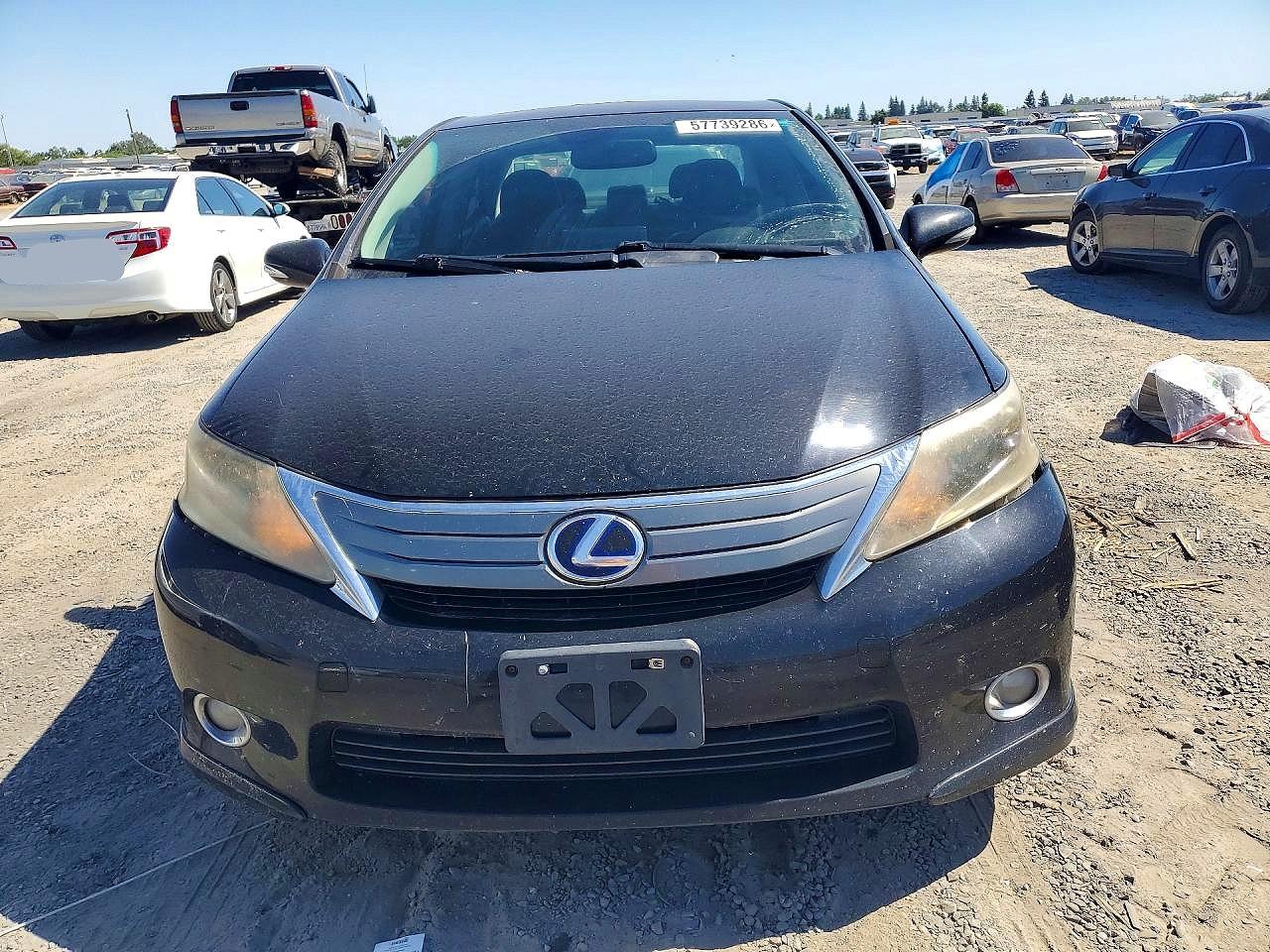 2010 Lexus Hs 250h Black vin: JTHBB1BA3A2008421